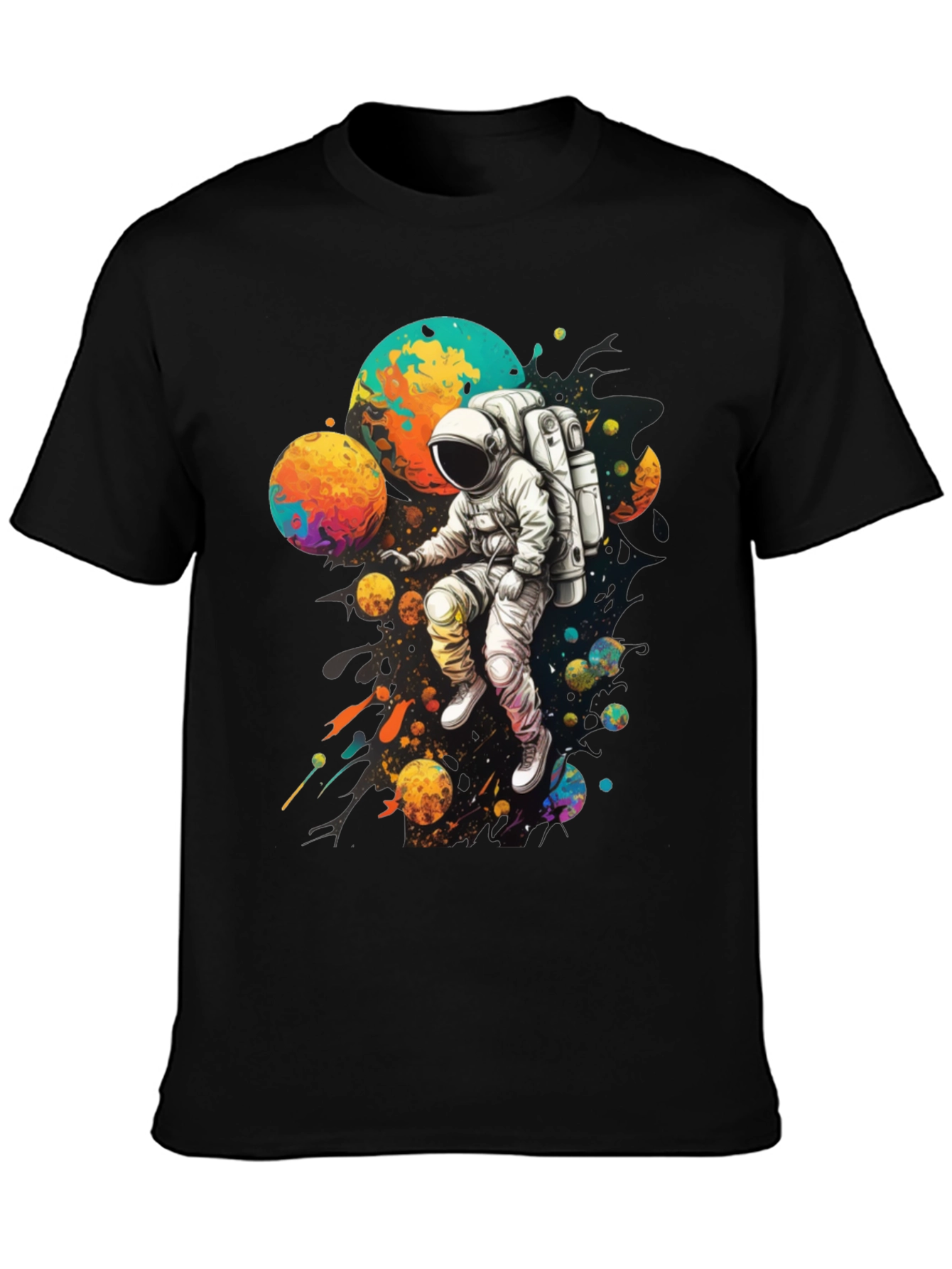 Astronaut Galaxy T-Shirt - Space Adventure Tee