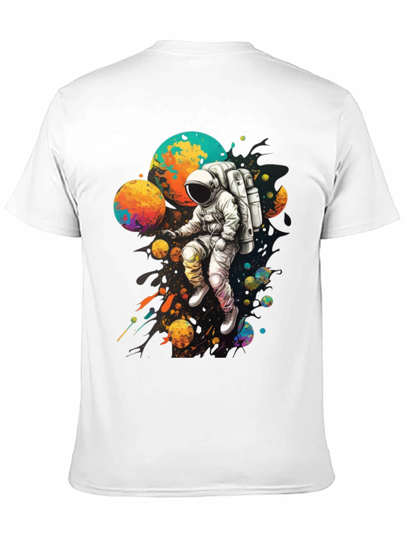 Astronaut Galaxy T-Shirt - Space Adventure Tee