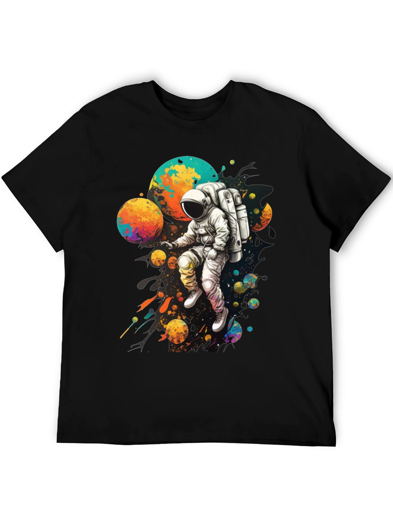 Astronaut Galaxy T-Shirt - Space Adventure Tee