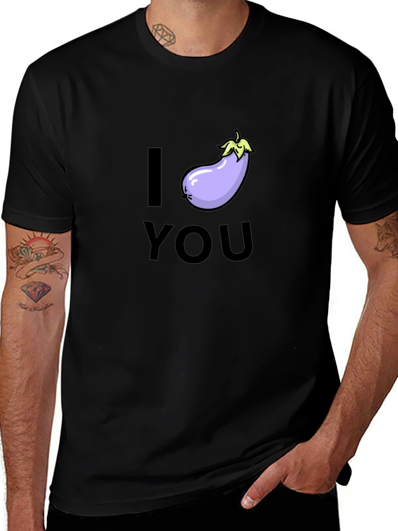 I Eggplant You T-Shirt - Funny Graphic Tee