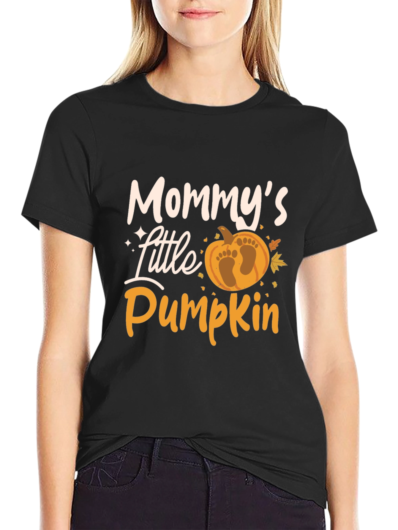 Mommys Little Pumpkin Baby Announcement Tee