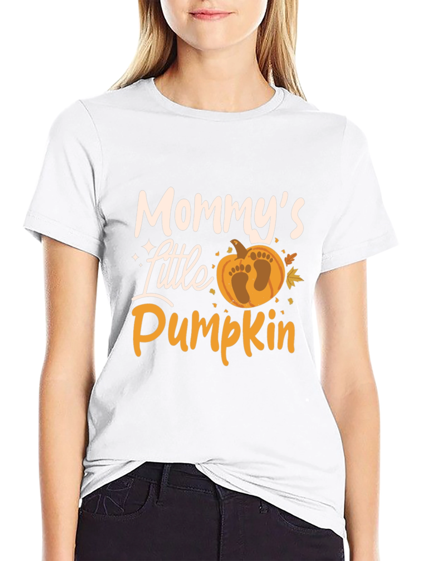 Mommys Little Pumpkin Baby Announcement Tee