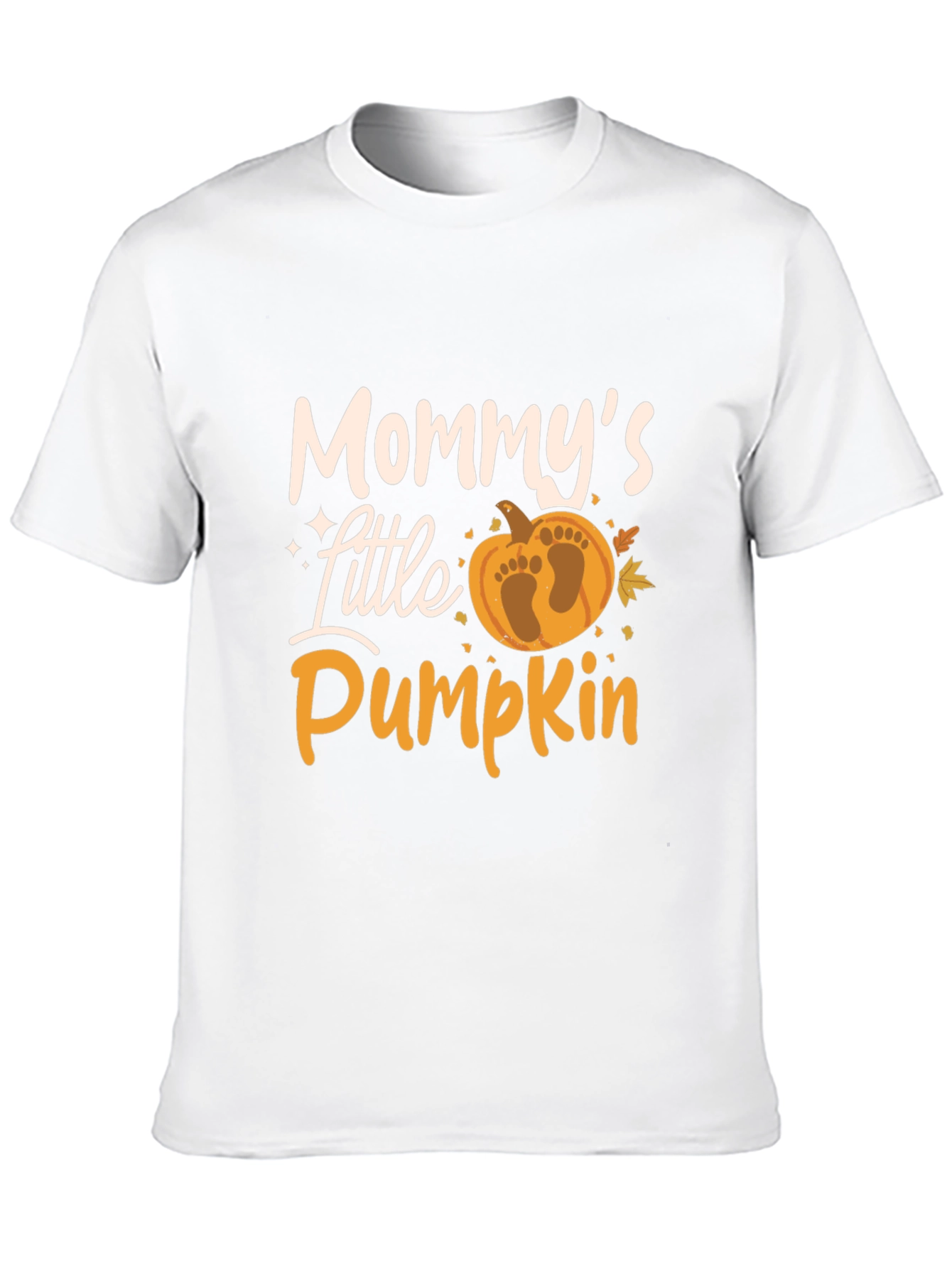 Mommys Little Pumpkin Baby Announcement Tee
