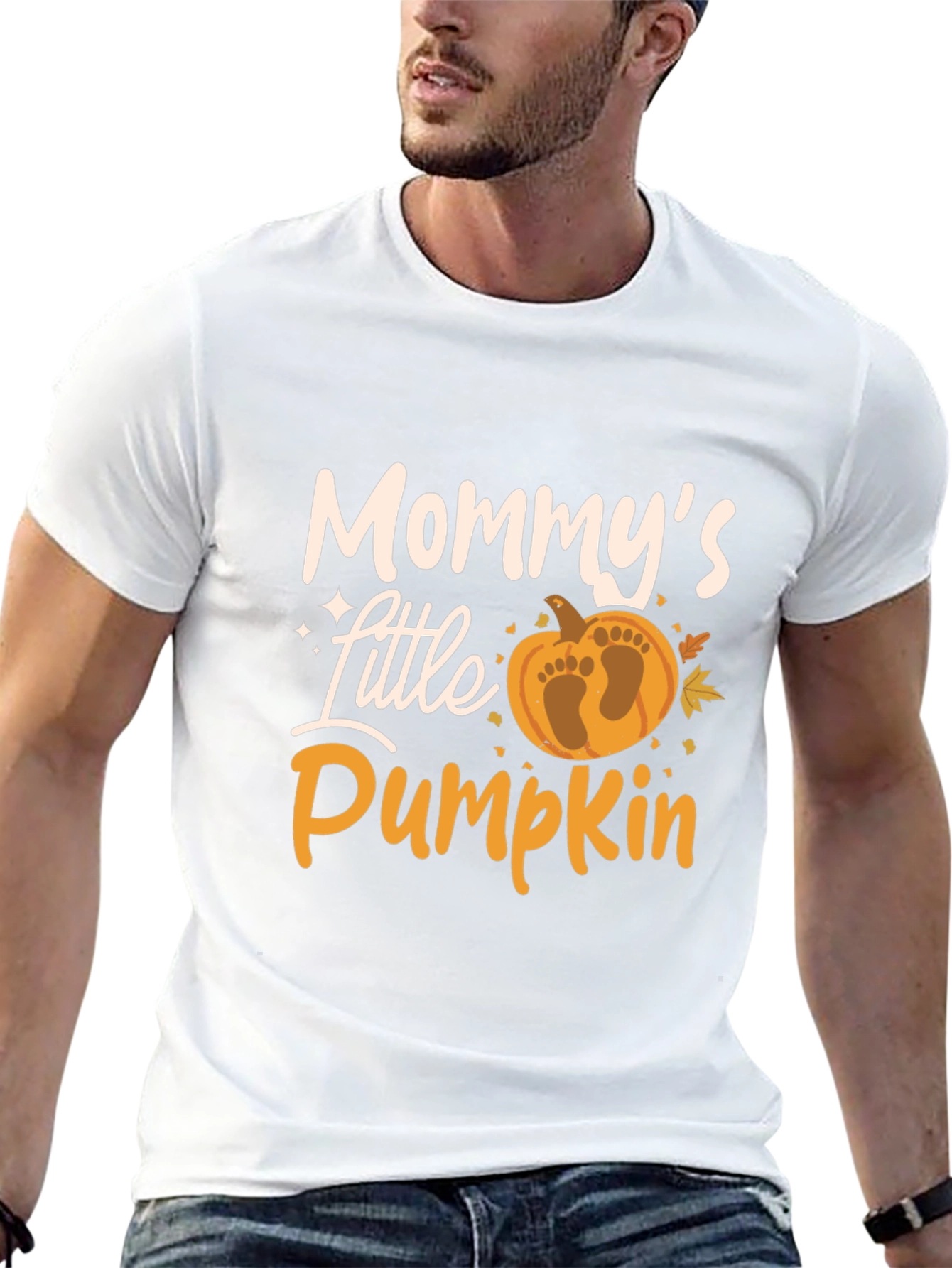 Mommys Little Pumpkin Baby Announcement Tee