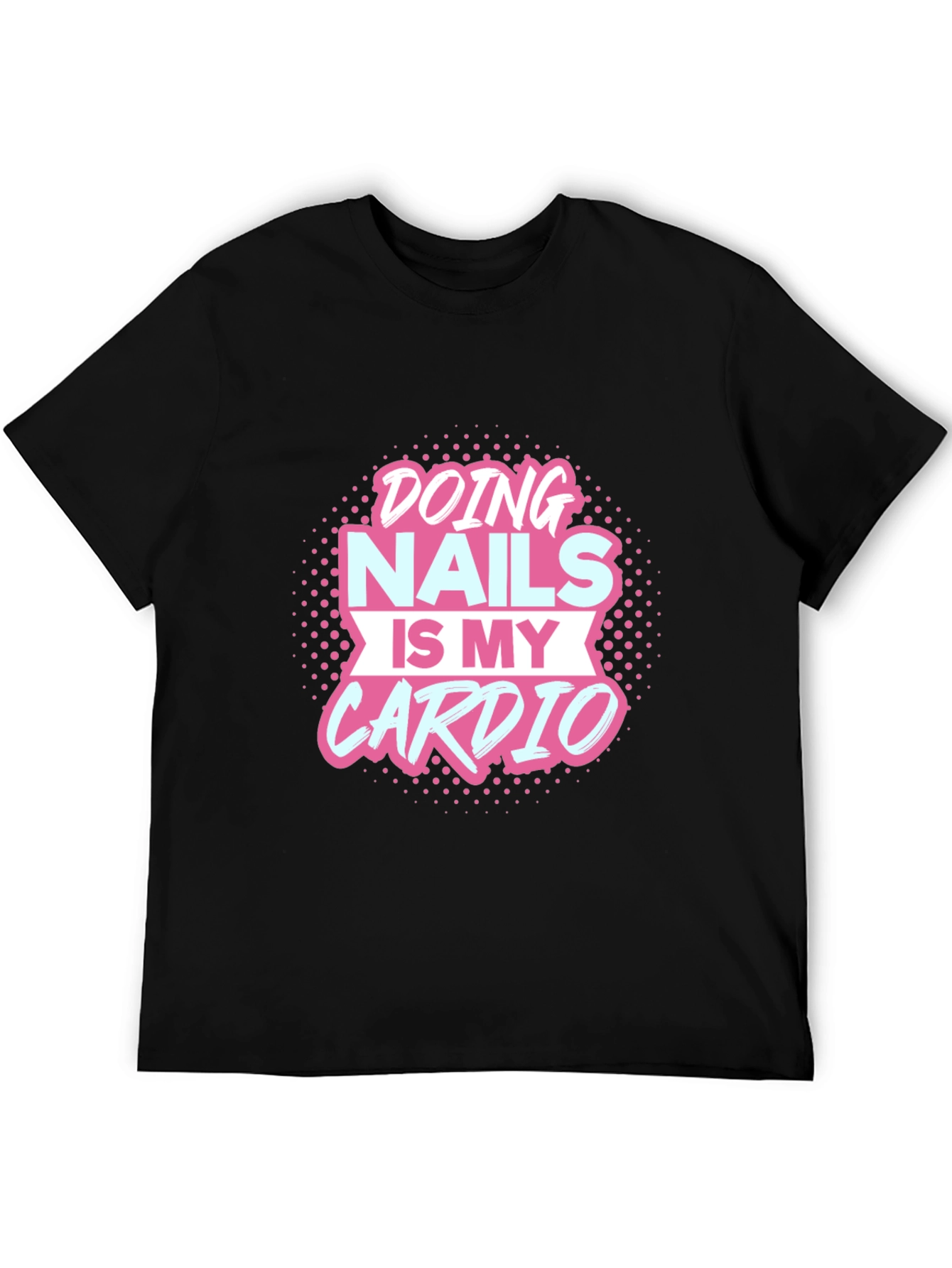 Nails Cardio Black T-Shirt