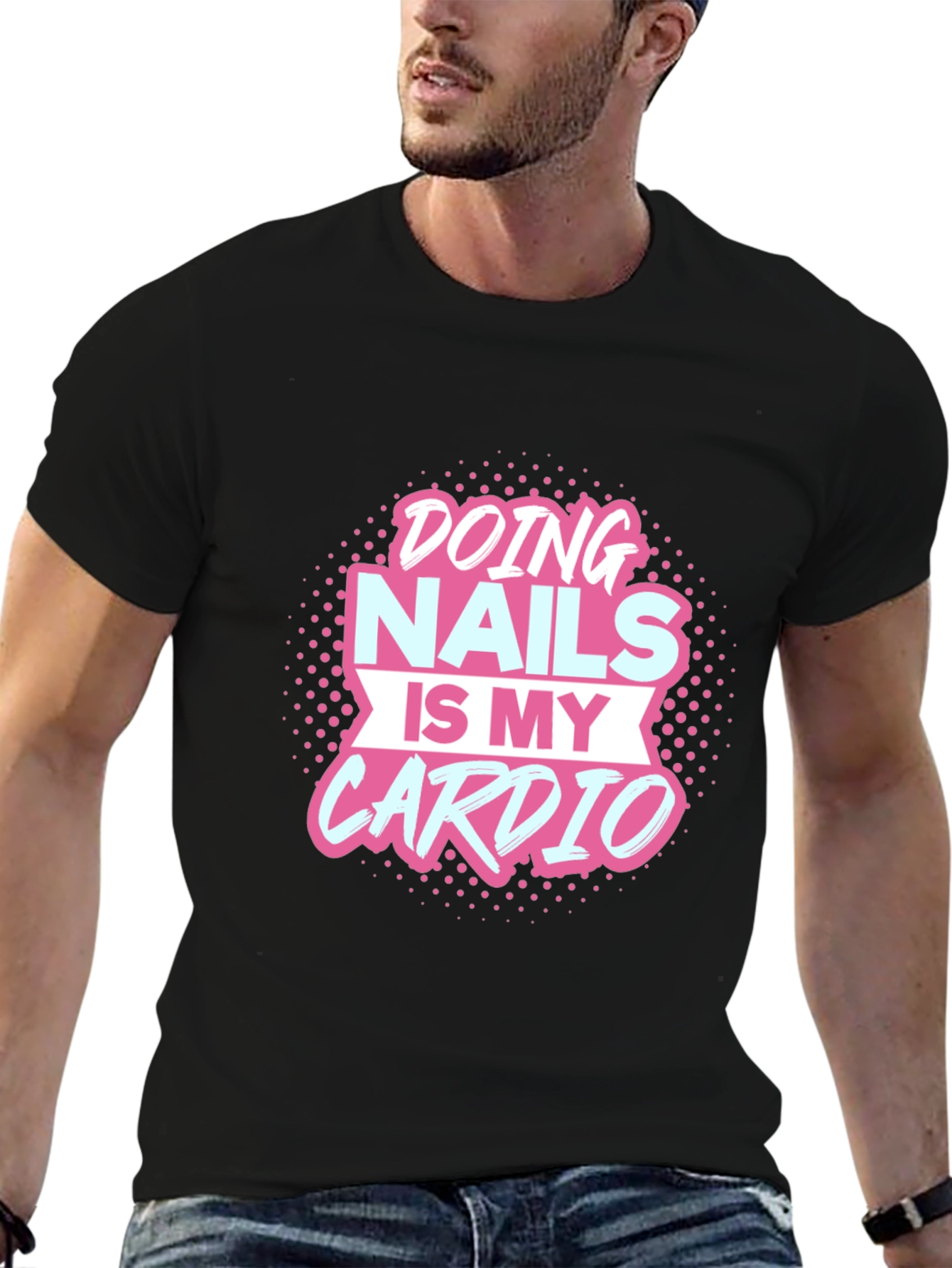Nails Cardio Black T-Shirt