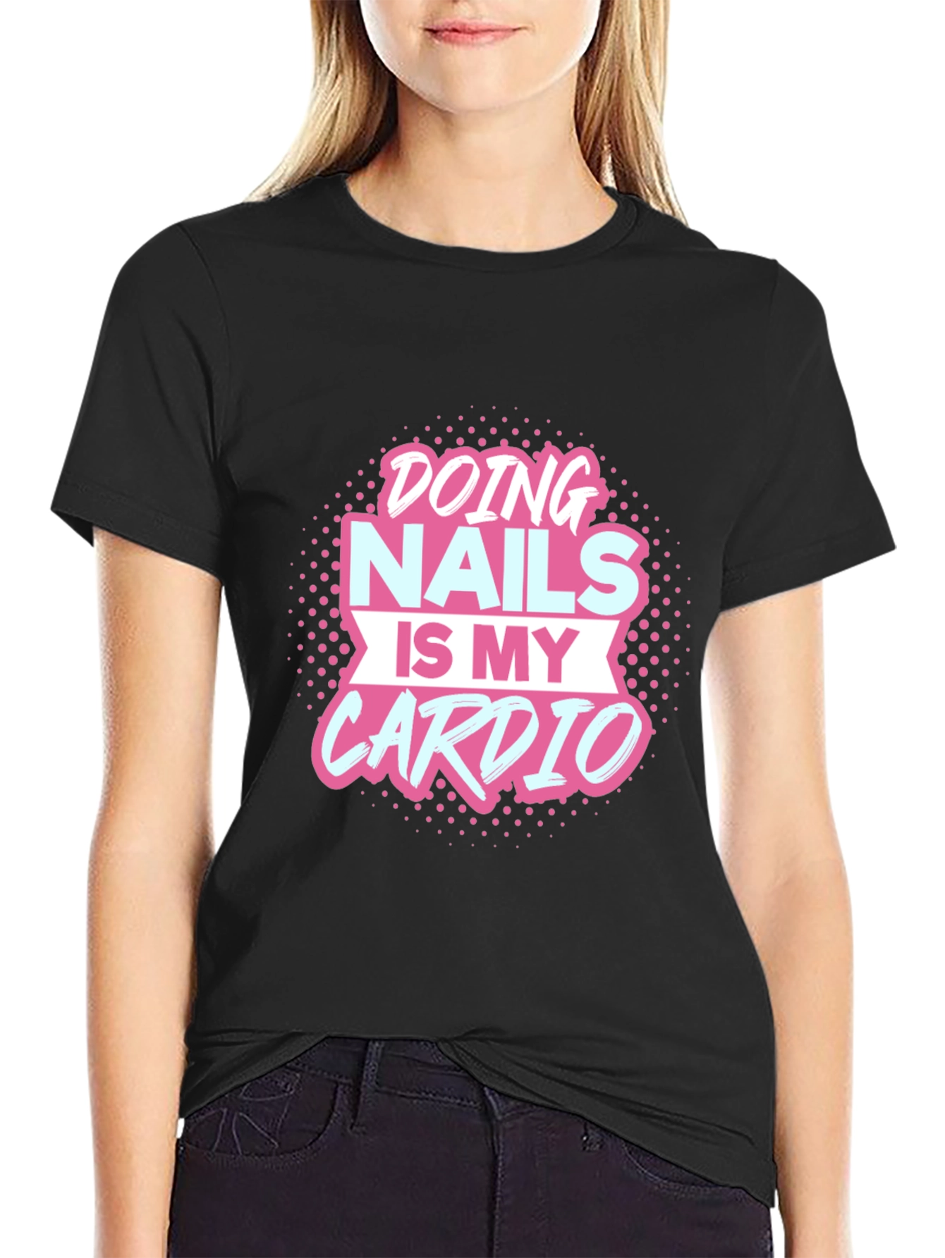 Nails Cardio Black T-Shirt