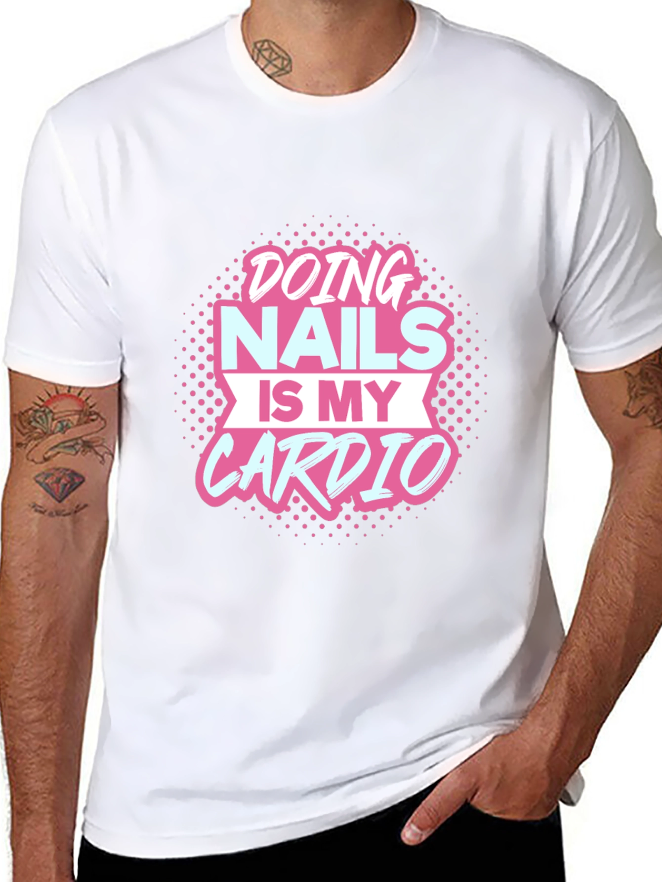 Nails Cardio Black T-Shirt