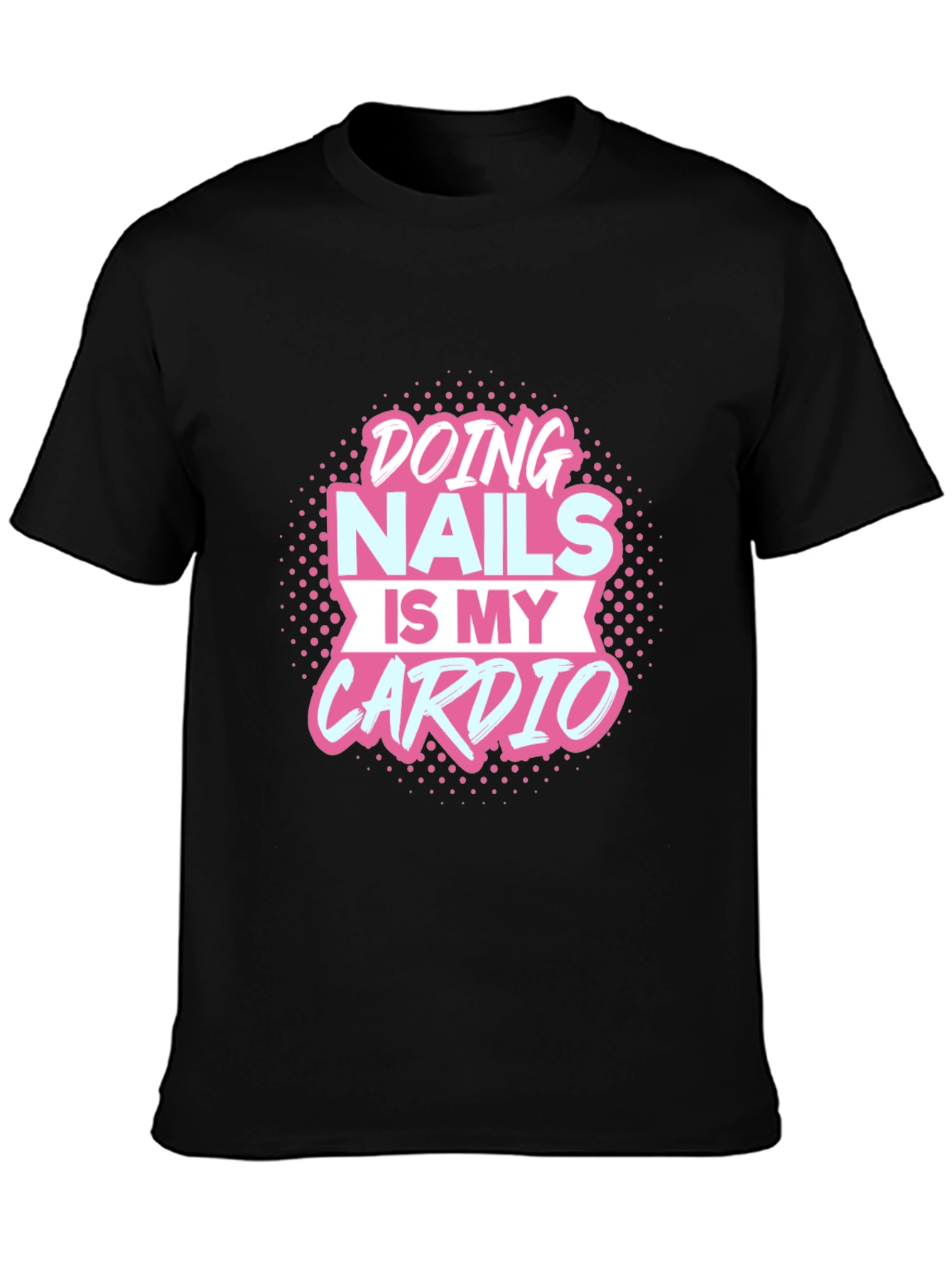 Nails Cardio Black T-Shirt