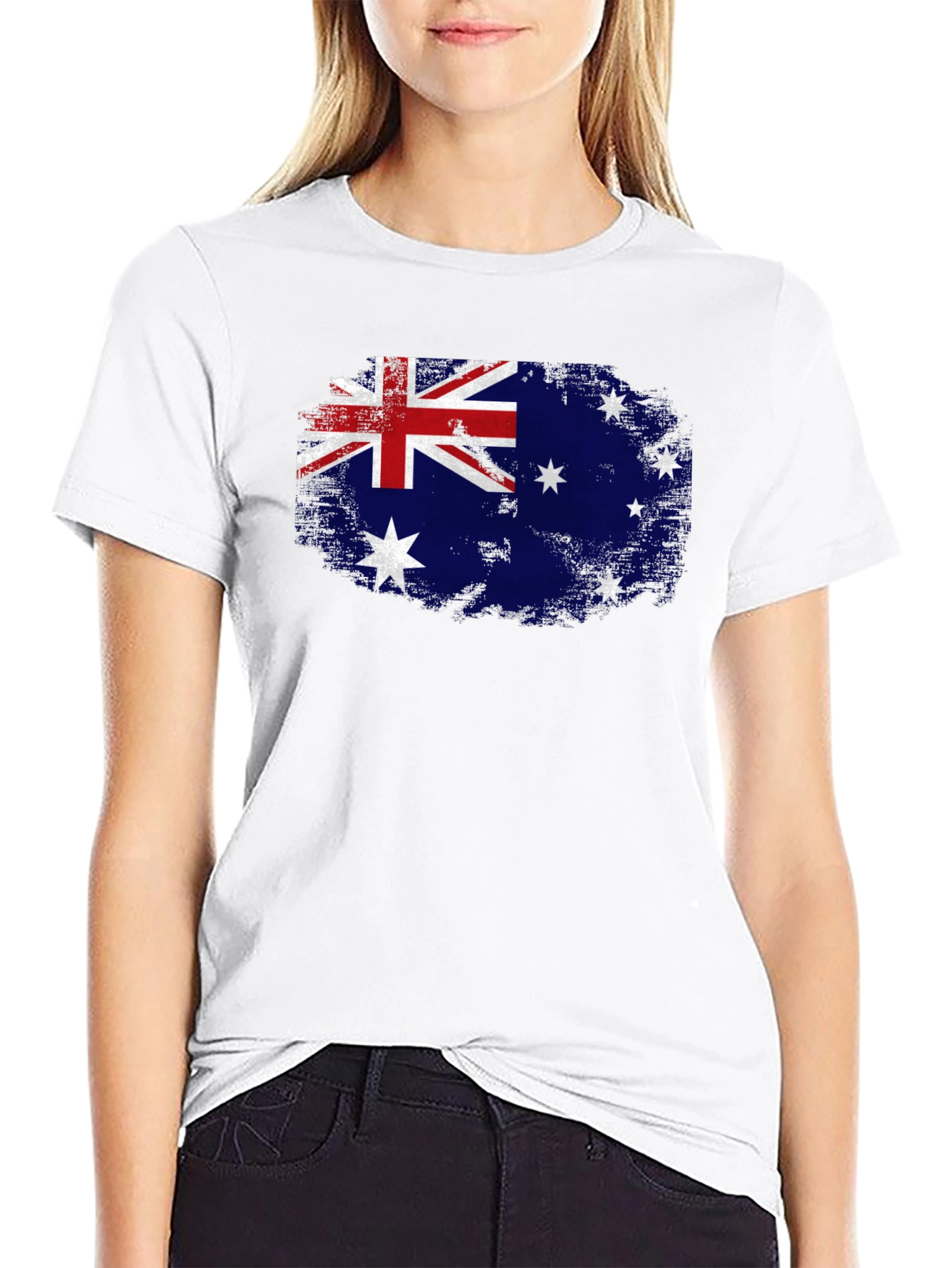 Australian Flag Graphic T-Shirt - Patriotic Pride