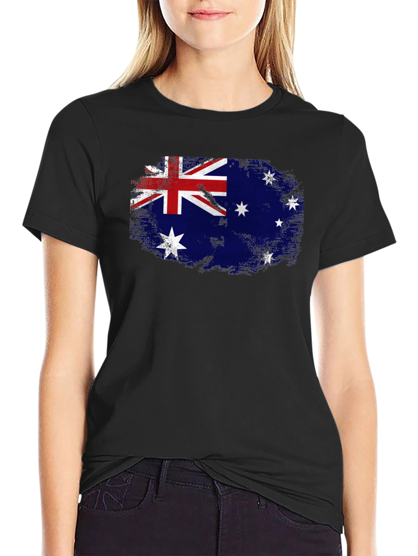 Australian Flag Graphic T-Shirt - Patriotic Pride