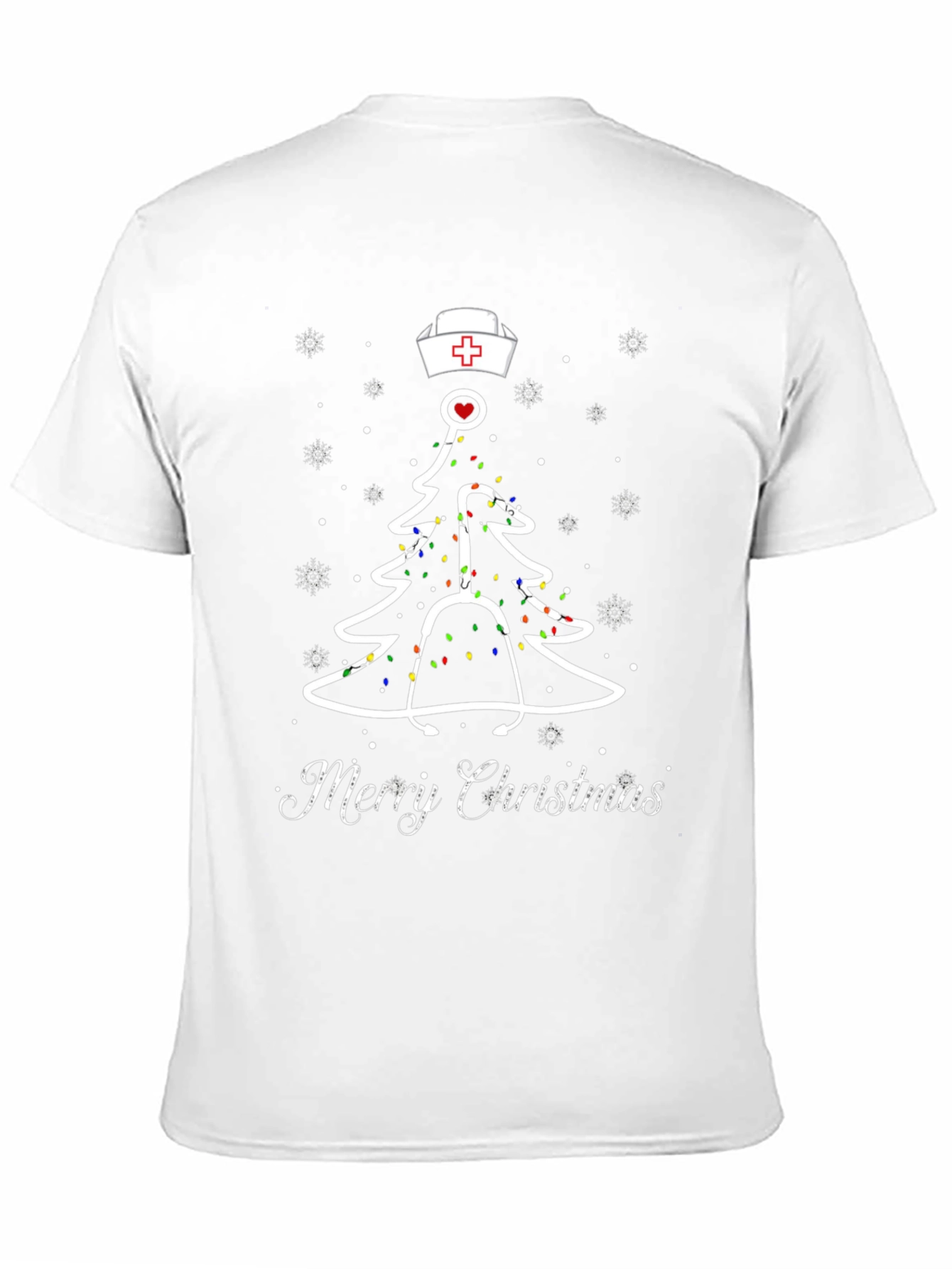 Nurse Christmas Tree T-Shirt
