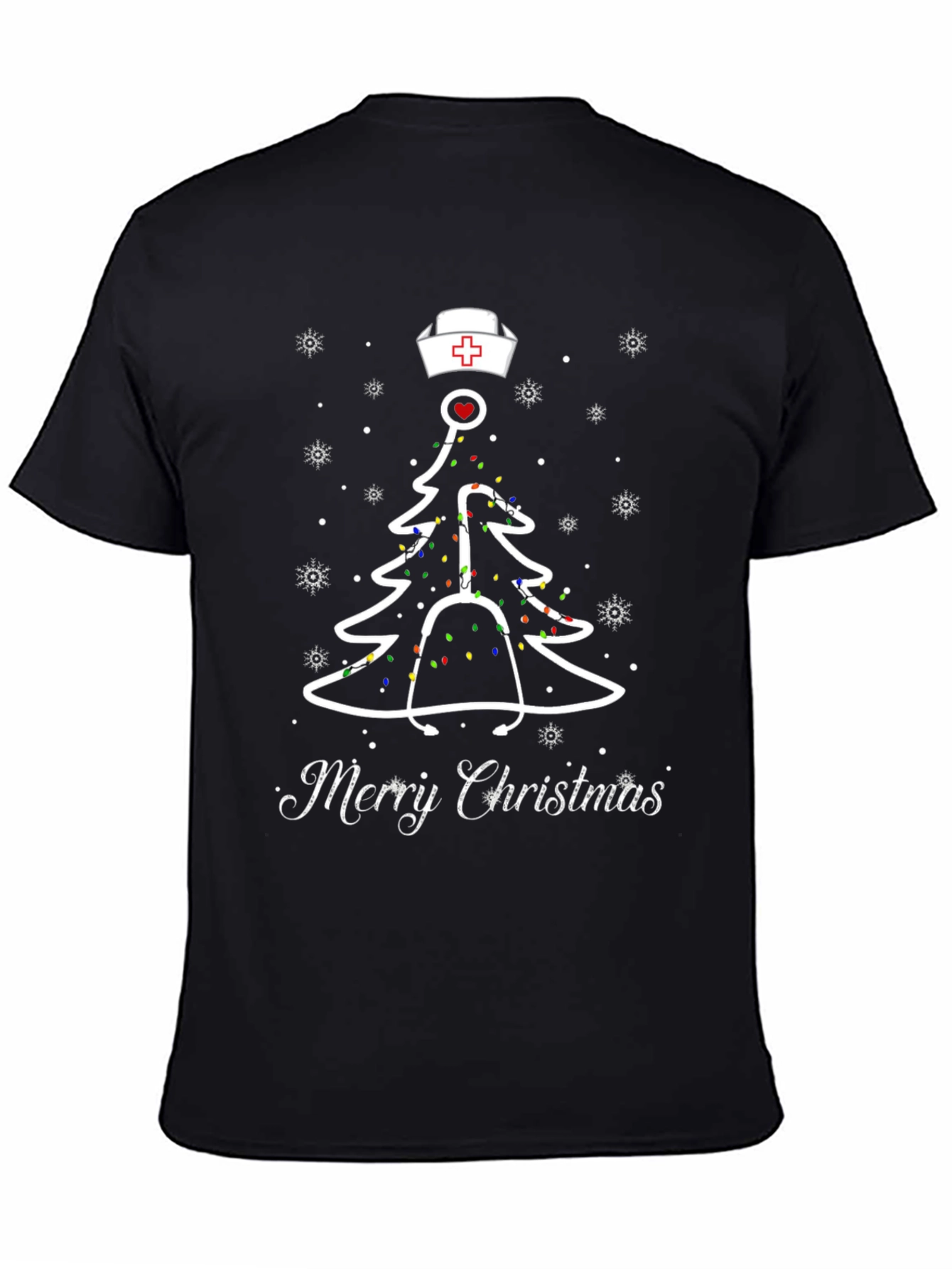 Nurse Christmas Tree T-Shirt