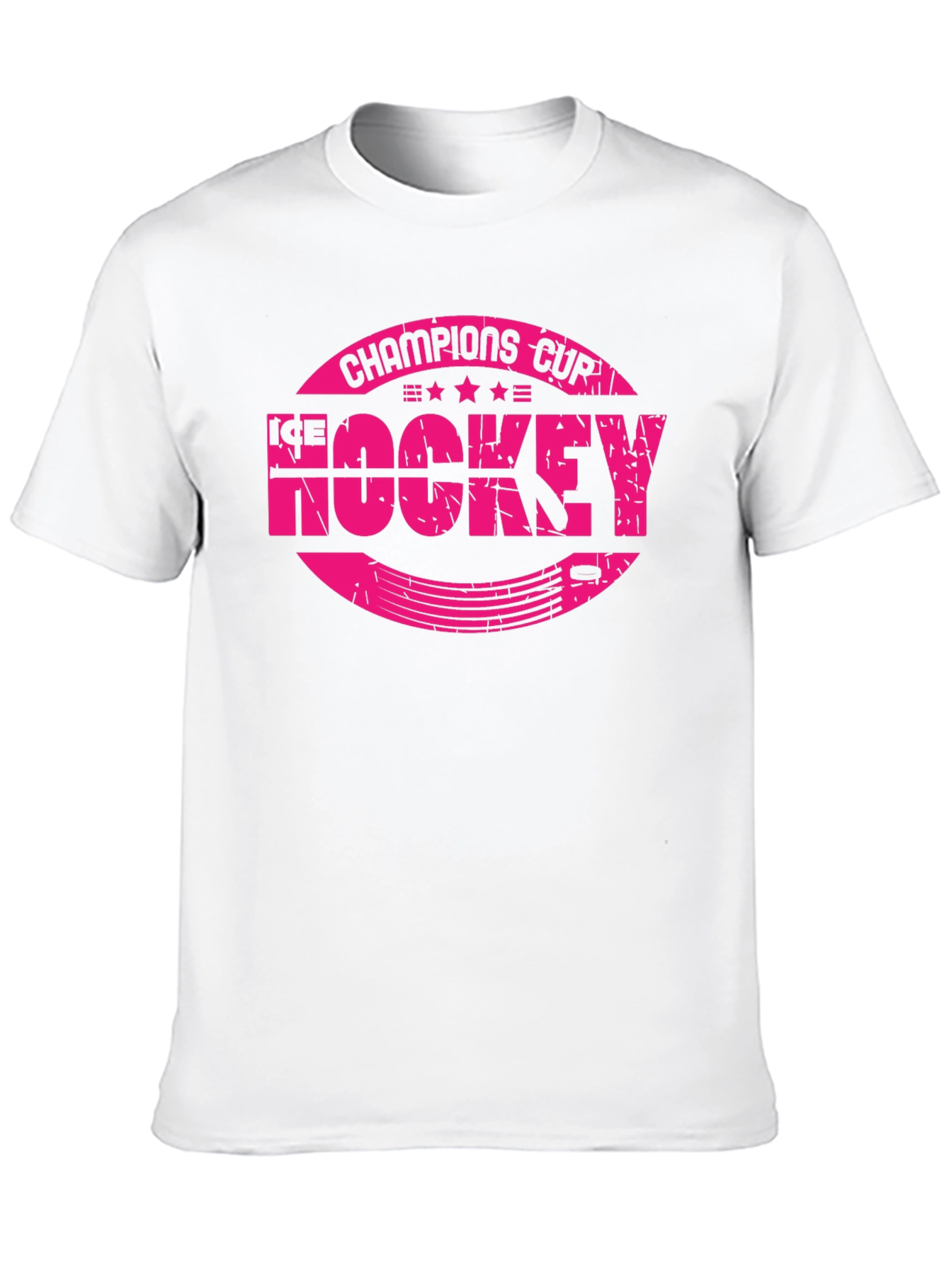 Champions Cup Ice Hockey Graphic T-Shirt