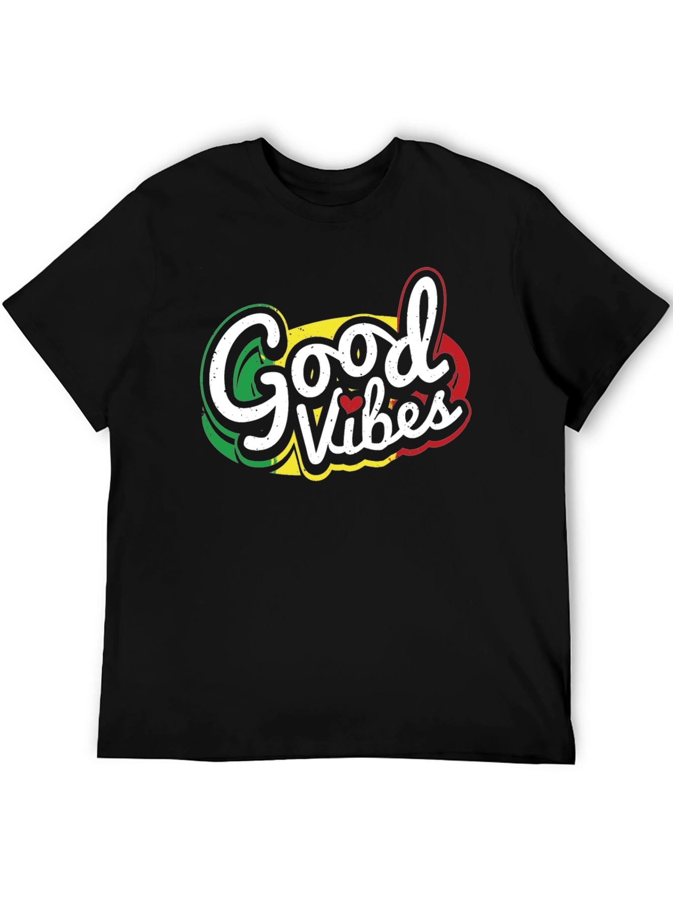 Good Vibes Graphic T-Shirt - Black