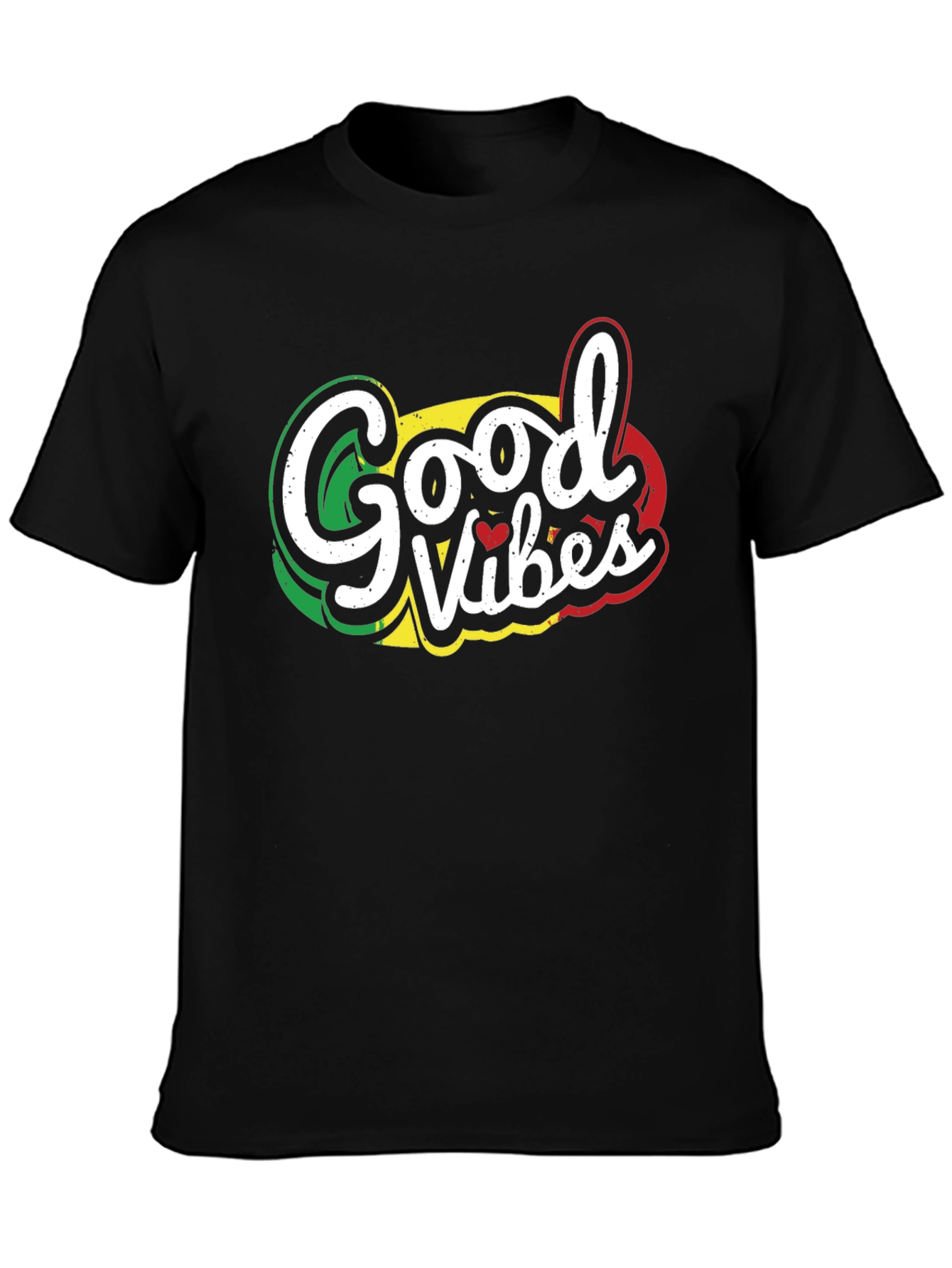 Good Vibes Graphic T-Shirt - Black