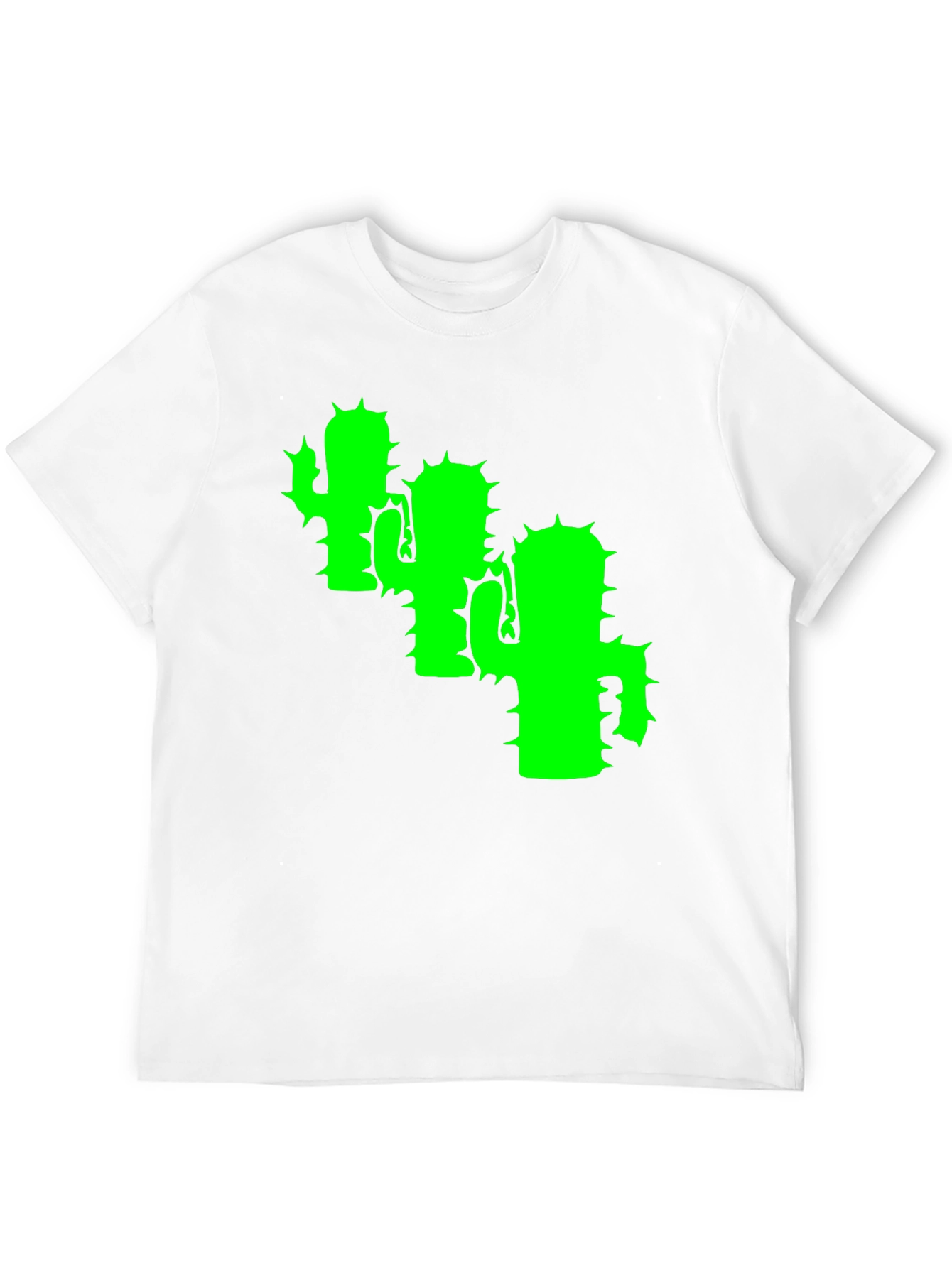 Cactus T-Shirt - Black Cotton Tee