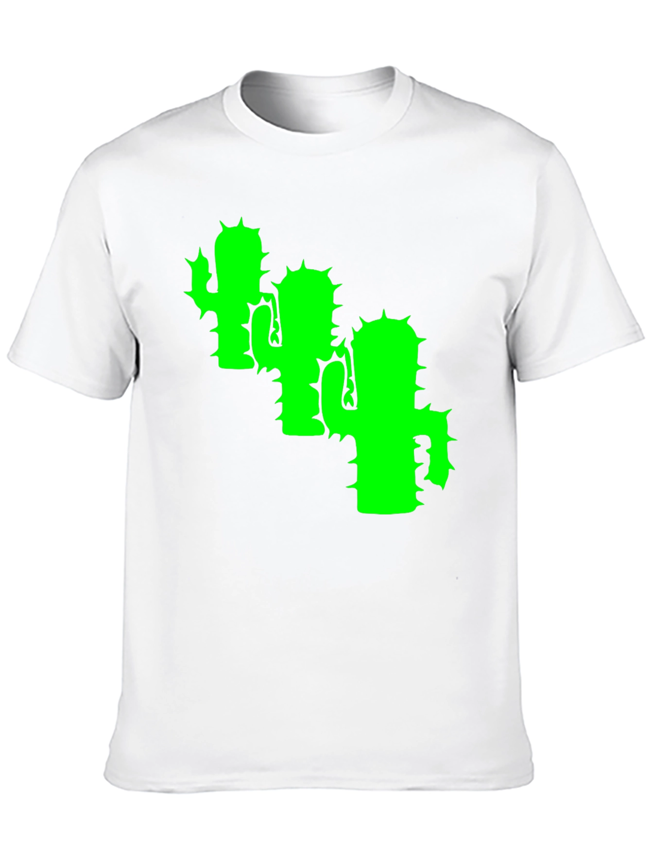 Cactus T-Shirt - Black Cotton Tee