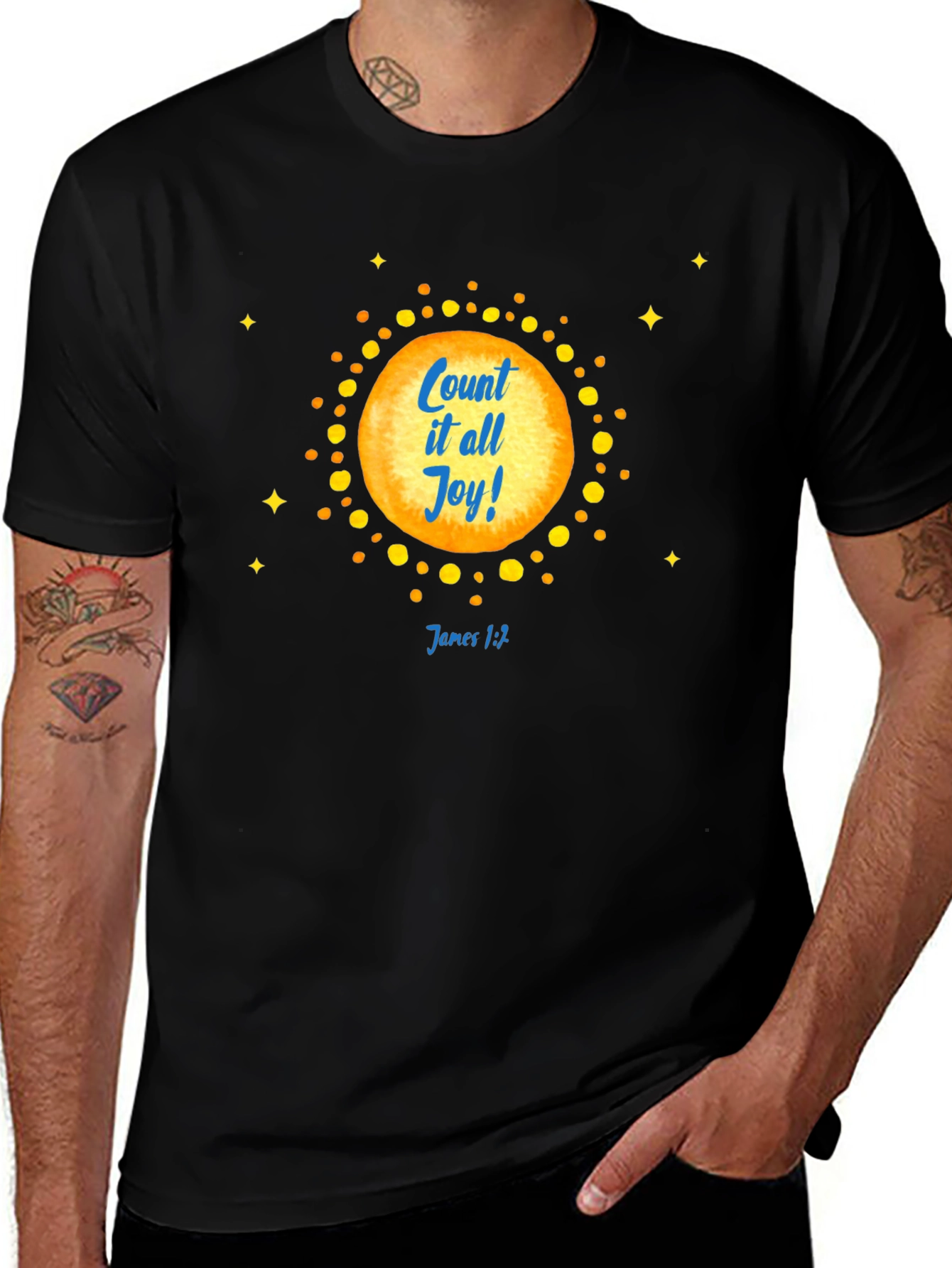 Count It All Joy T-Shirt - Christian Apparel