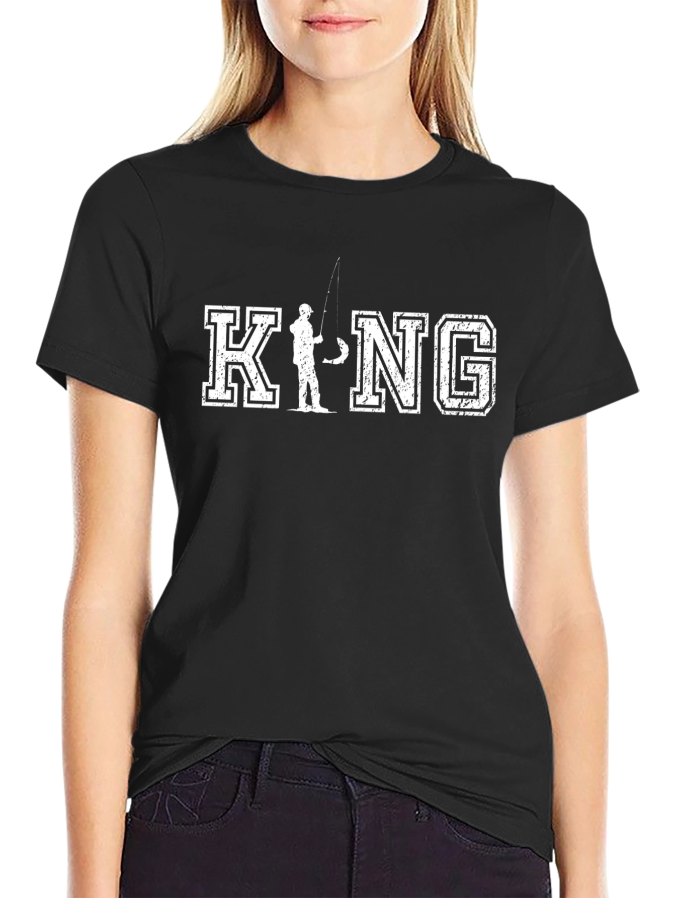 Fishing King Graphic T-Shirt