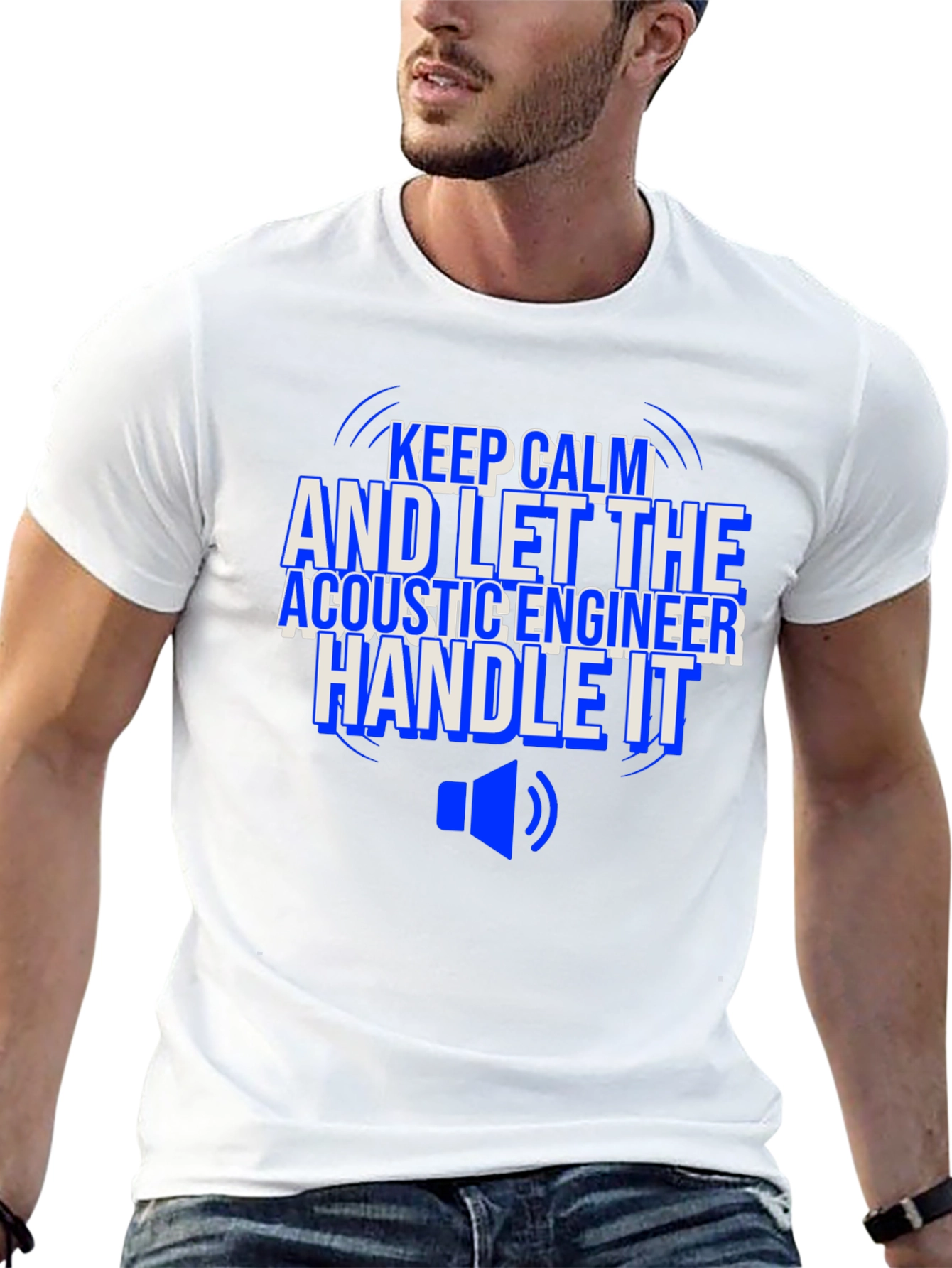 Acoustic Engineer T-Shirt - Keep Calm and Handle It