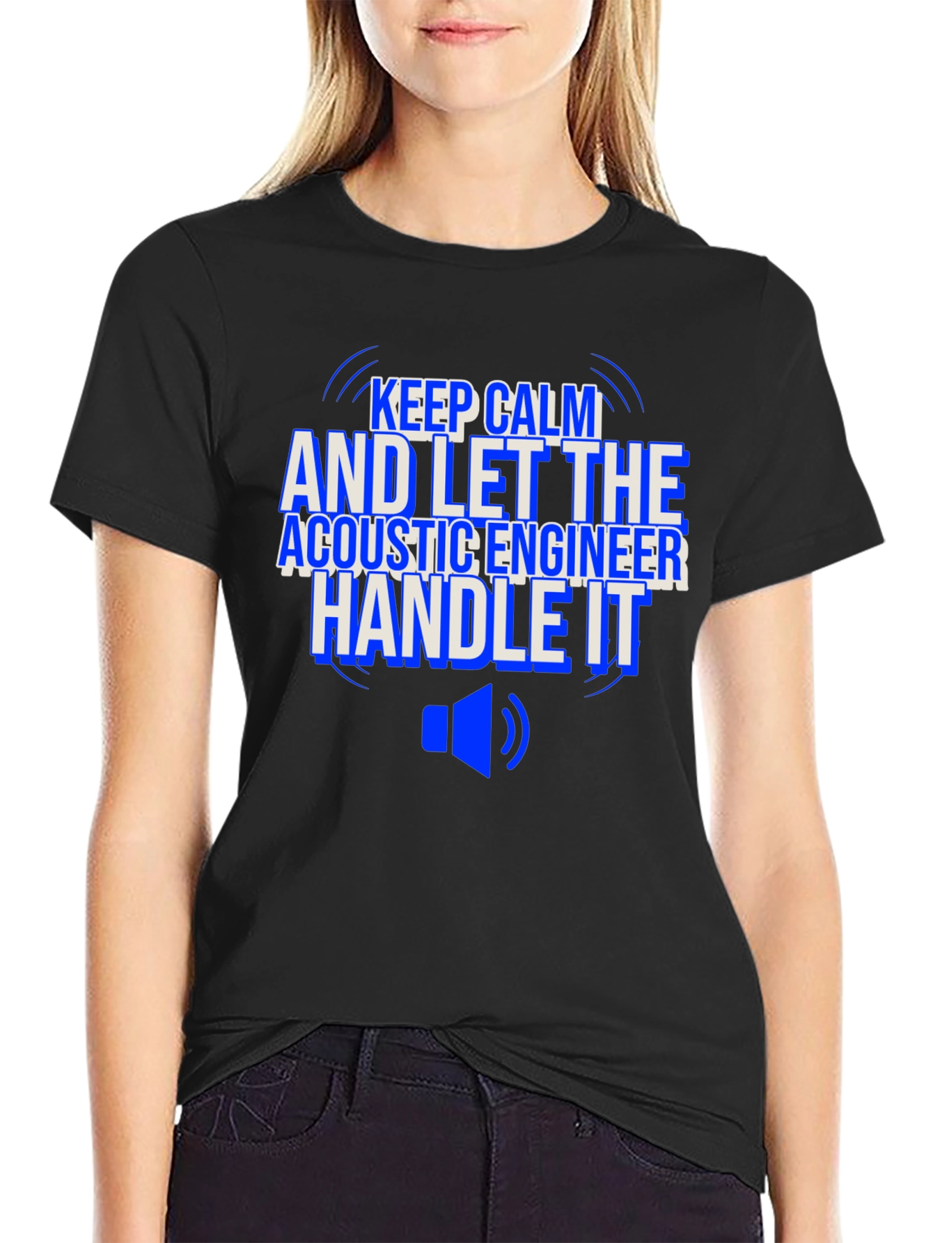 Acoustic Engineer T-Shirt - Keep Calm and Handle It