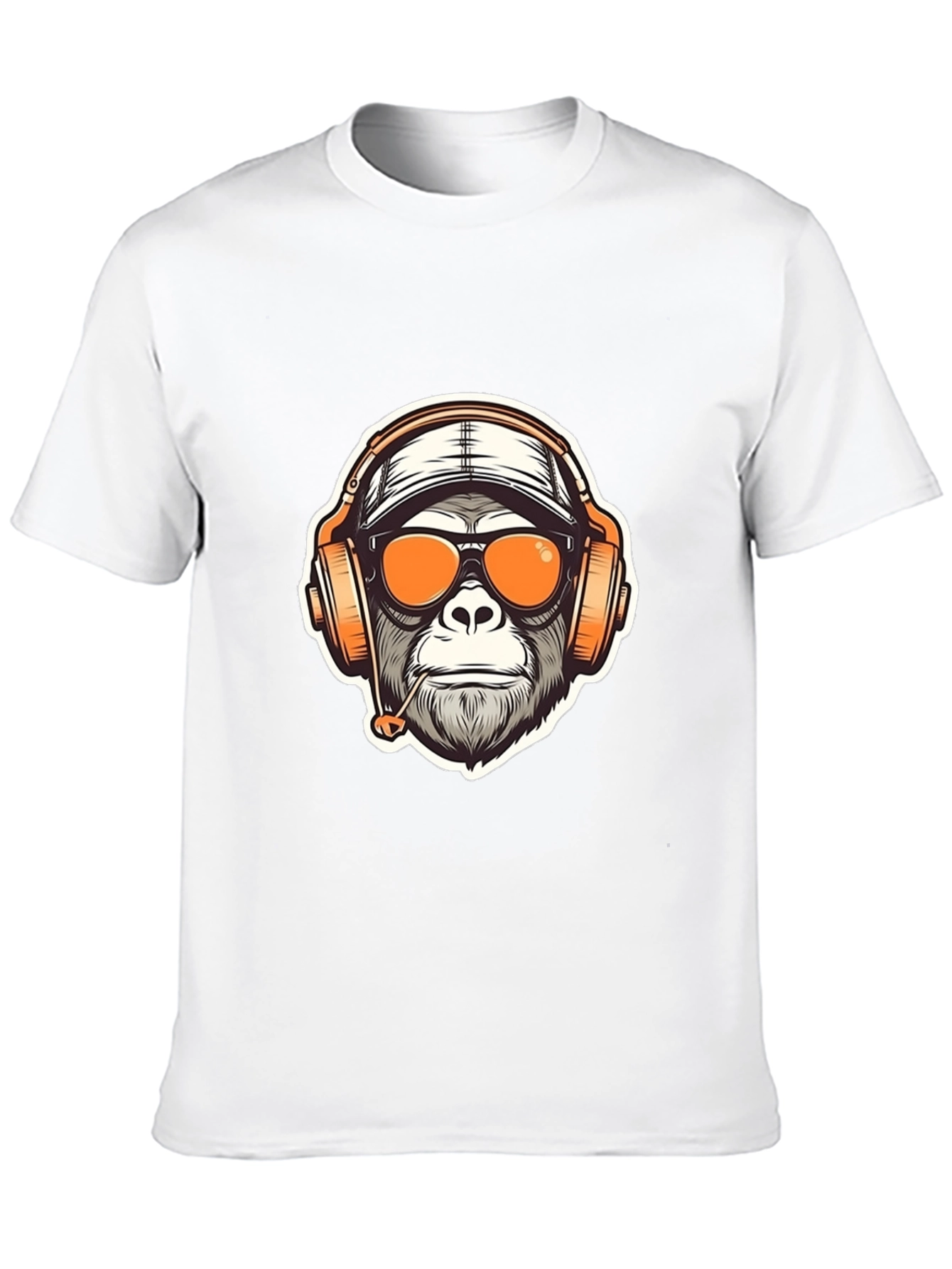 Cool Ape Gamer Black T-Shirt