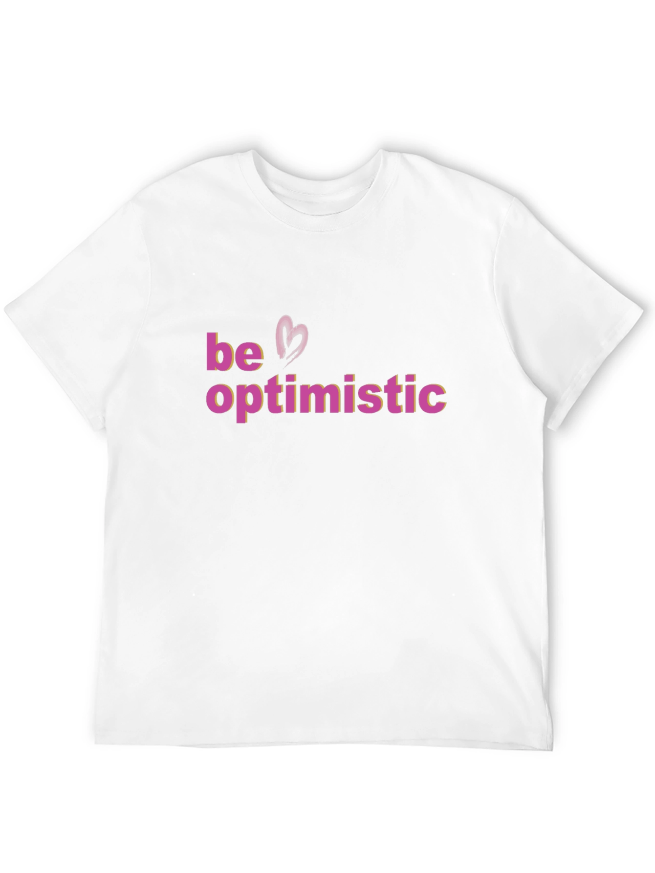 Be Optimistic Graphic Tee - Stylish Comfort