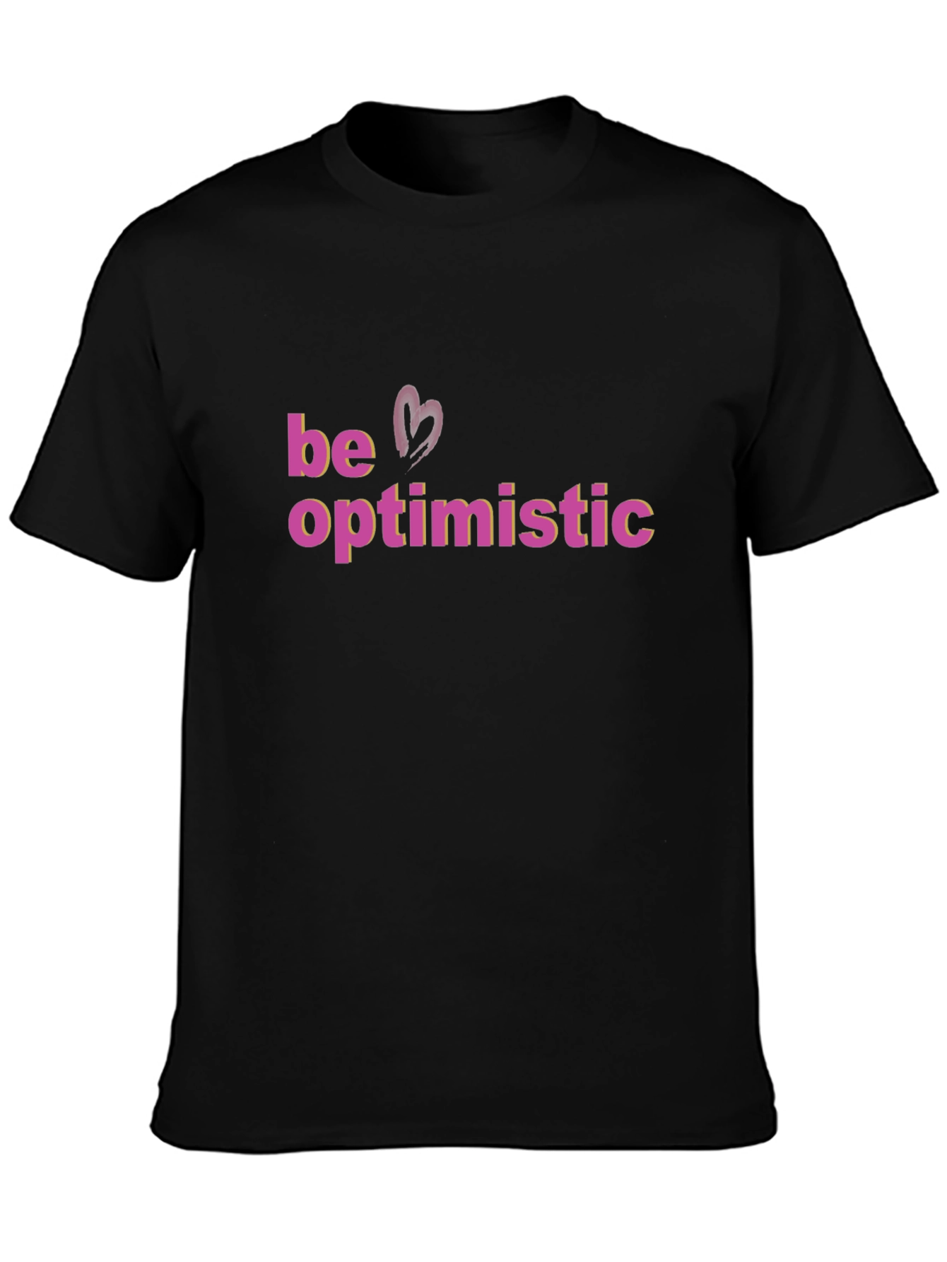 Be Optimistic Graphic Tee - Stylish Comfort