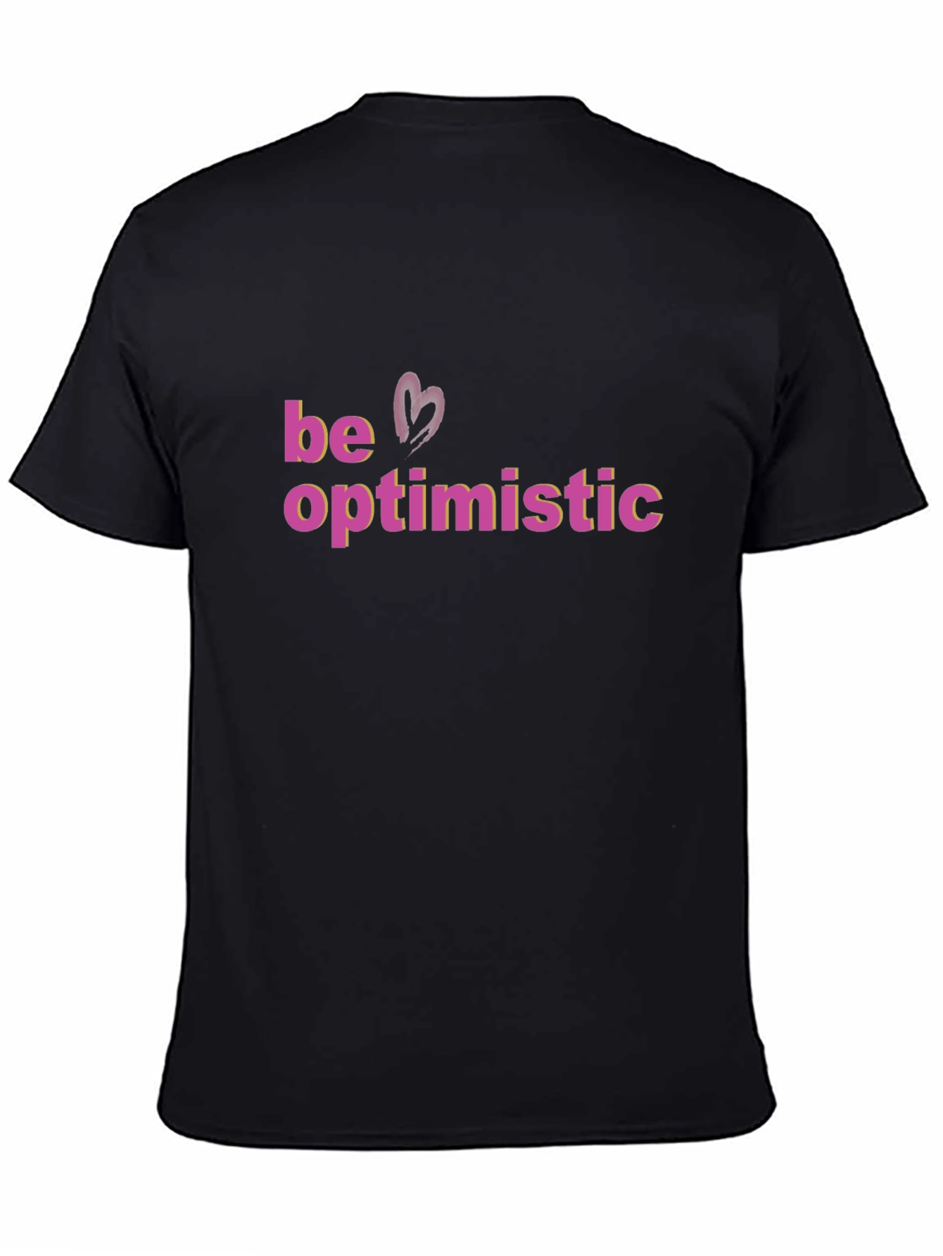 Be Optimistic Graphic Tee - Stylish Comfort