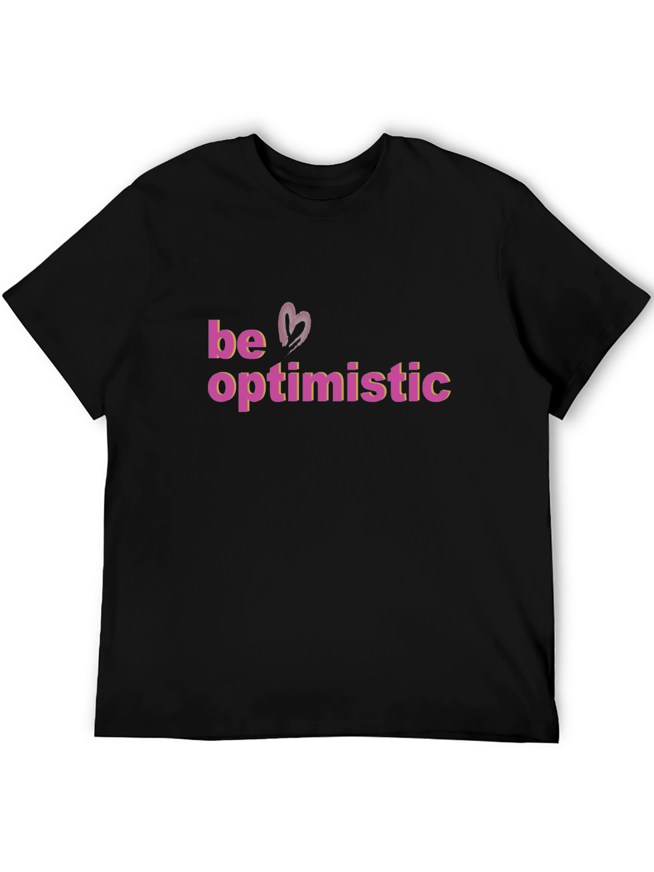 Be Optimistic Graphic Tee - Stylish Comfort