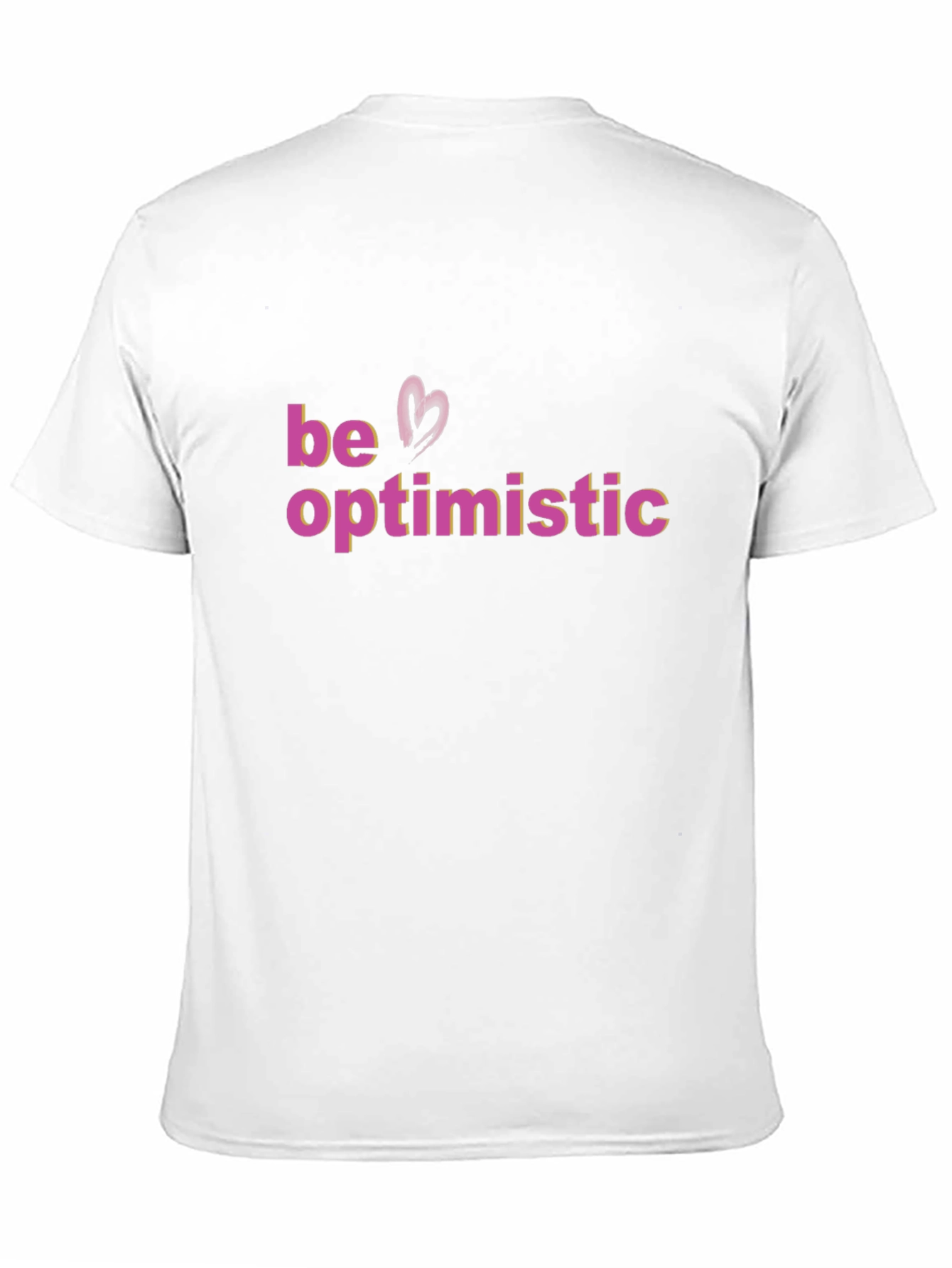Be Optimistic Graphic Tee - Stylish Comfort