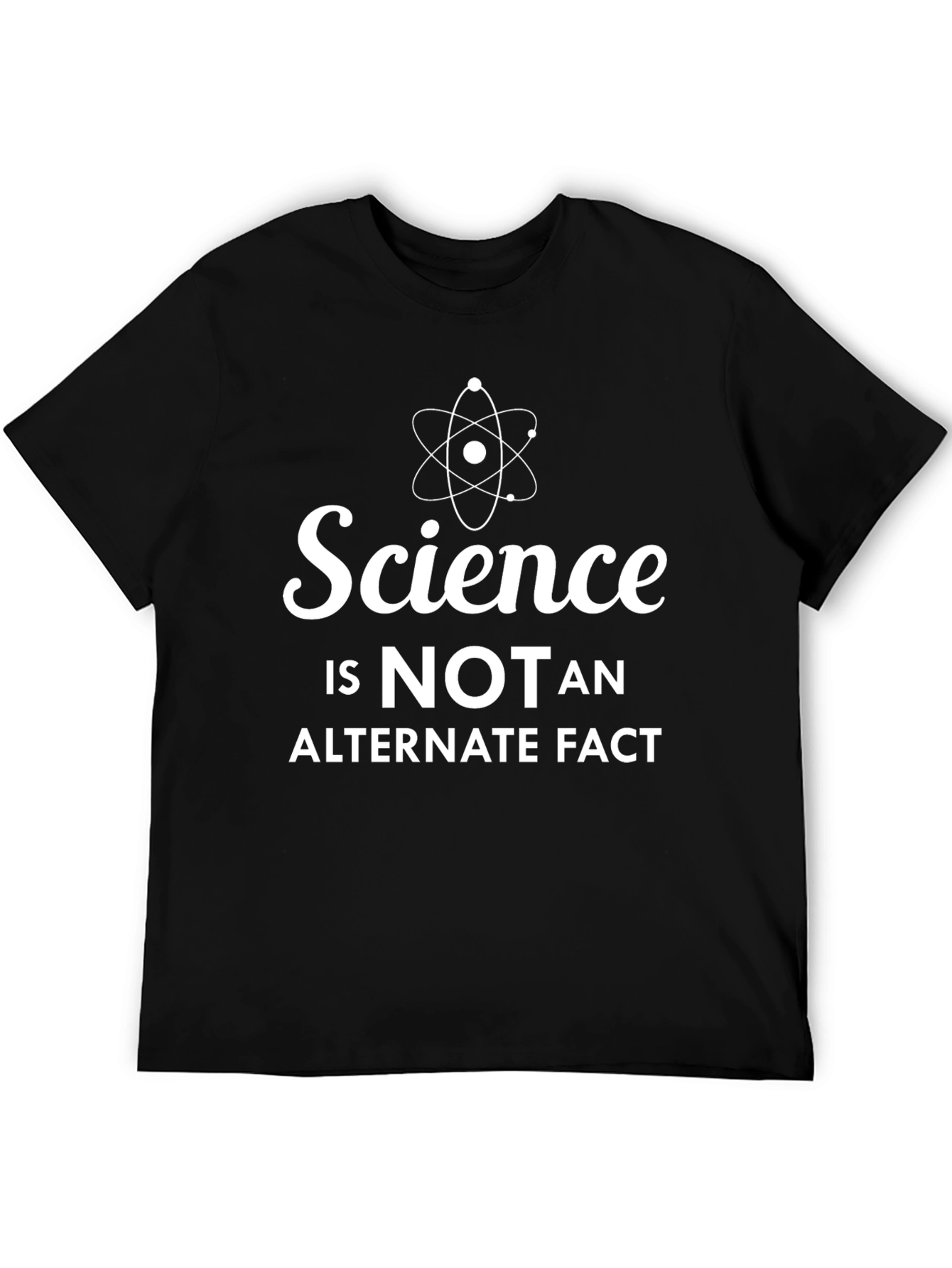 Science Fact T-Shirt - Black Bold Statement