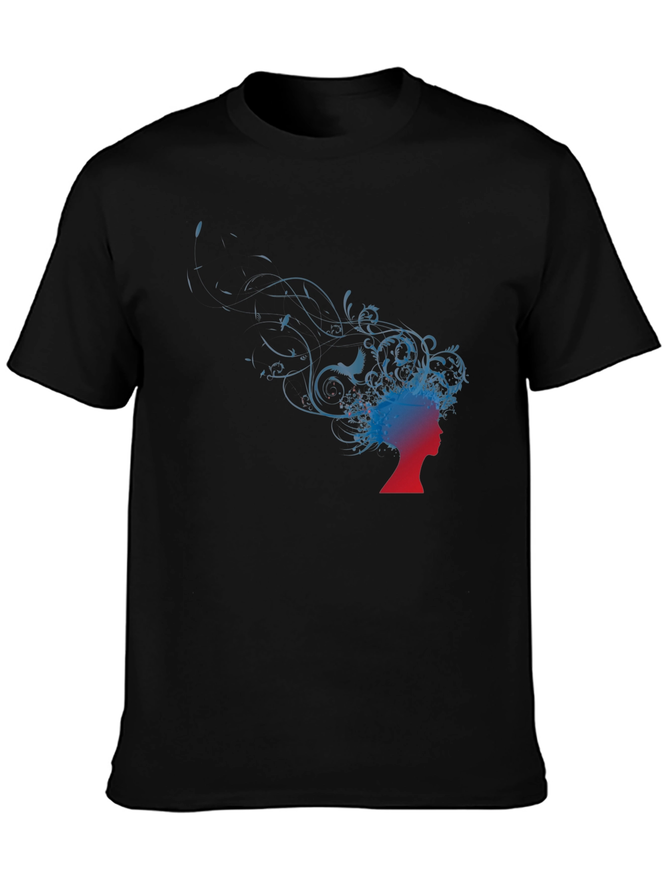 Silhouette Graphic Tee - Artistic Flair