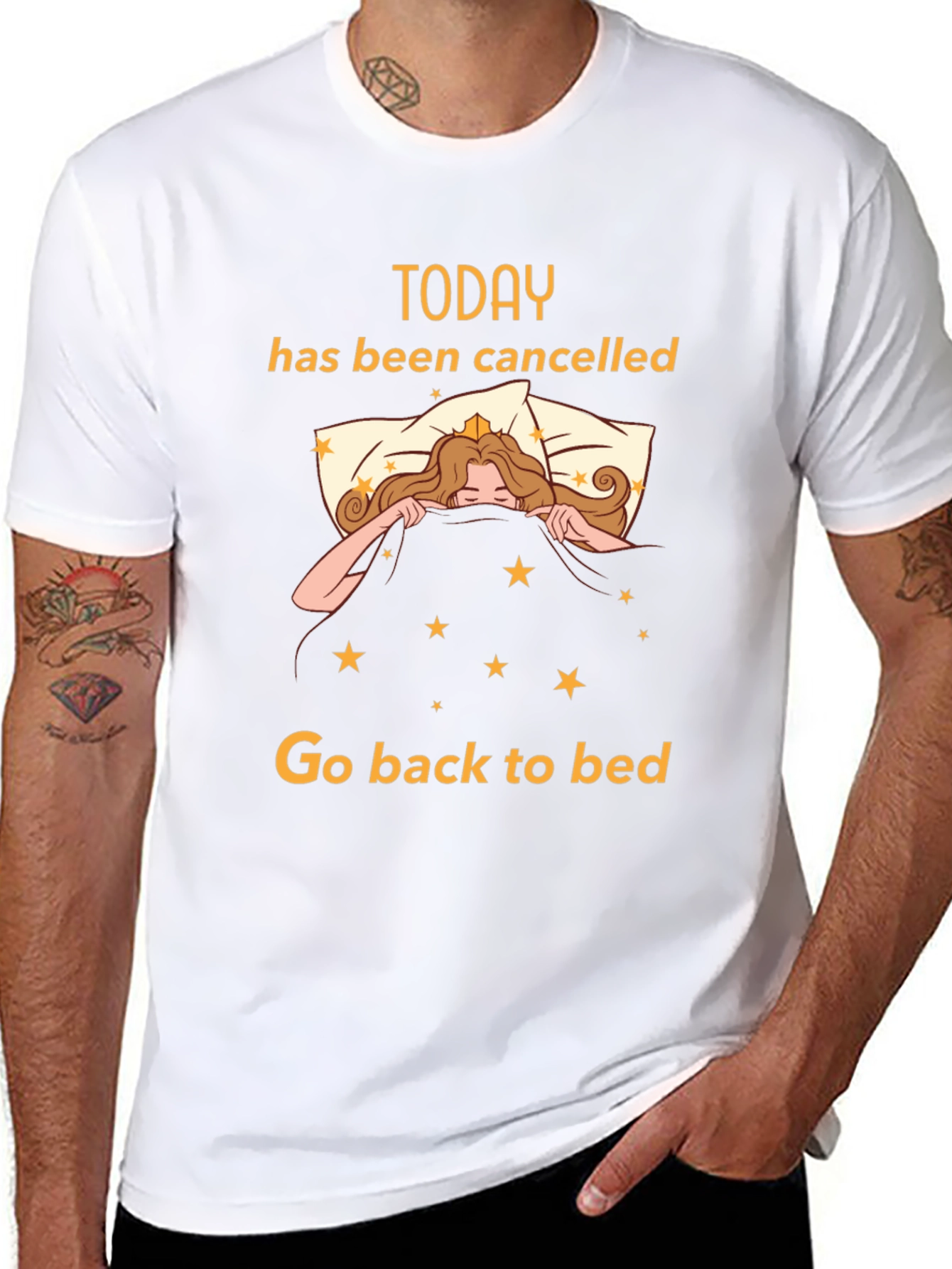 Today Cancelled Black T-Shirt