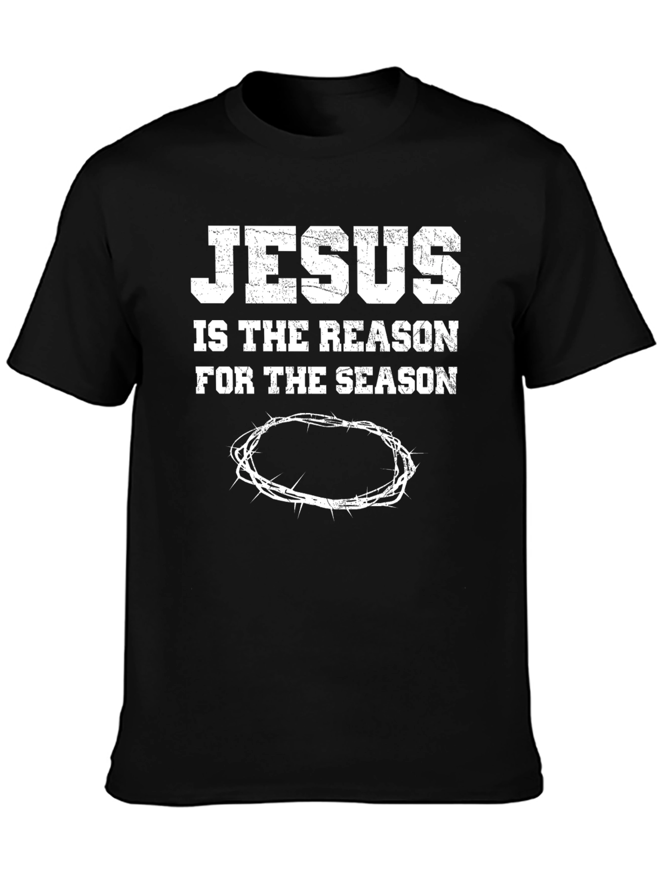 Jesus Is The Reason Black T-Shirt