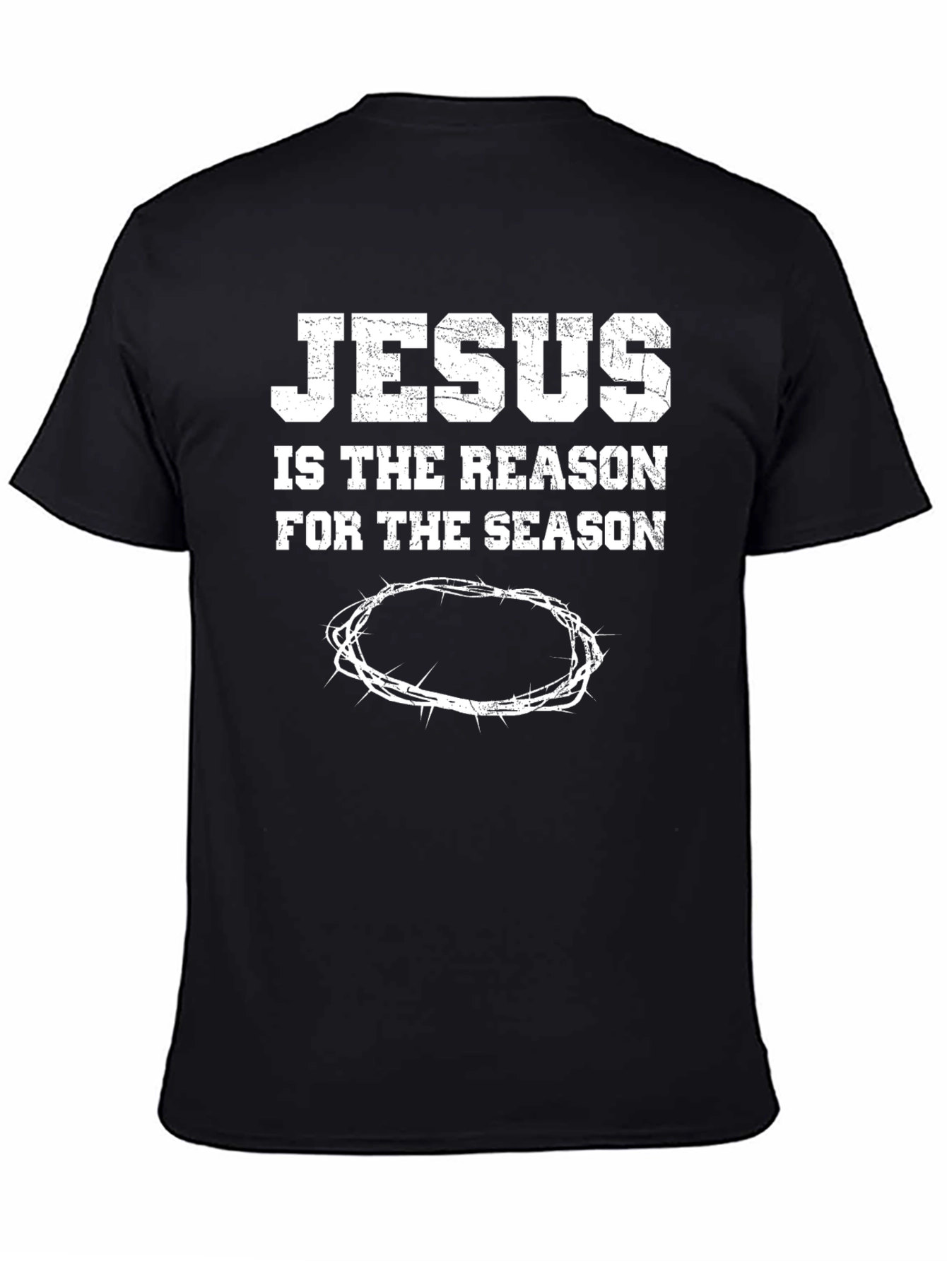 Jesus Is The Reason Black T-Shirt
