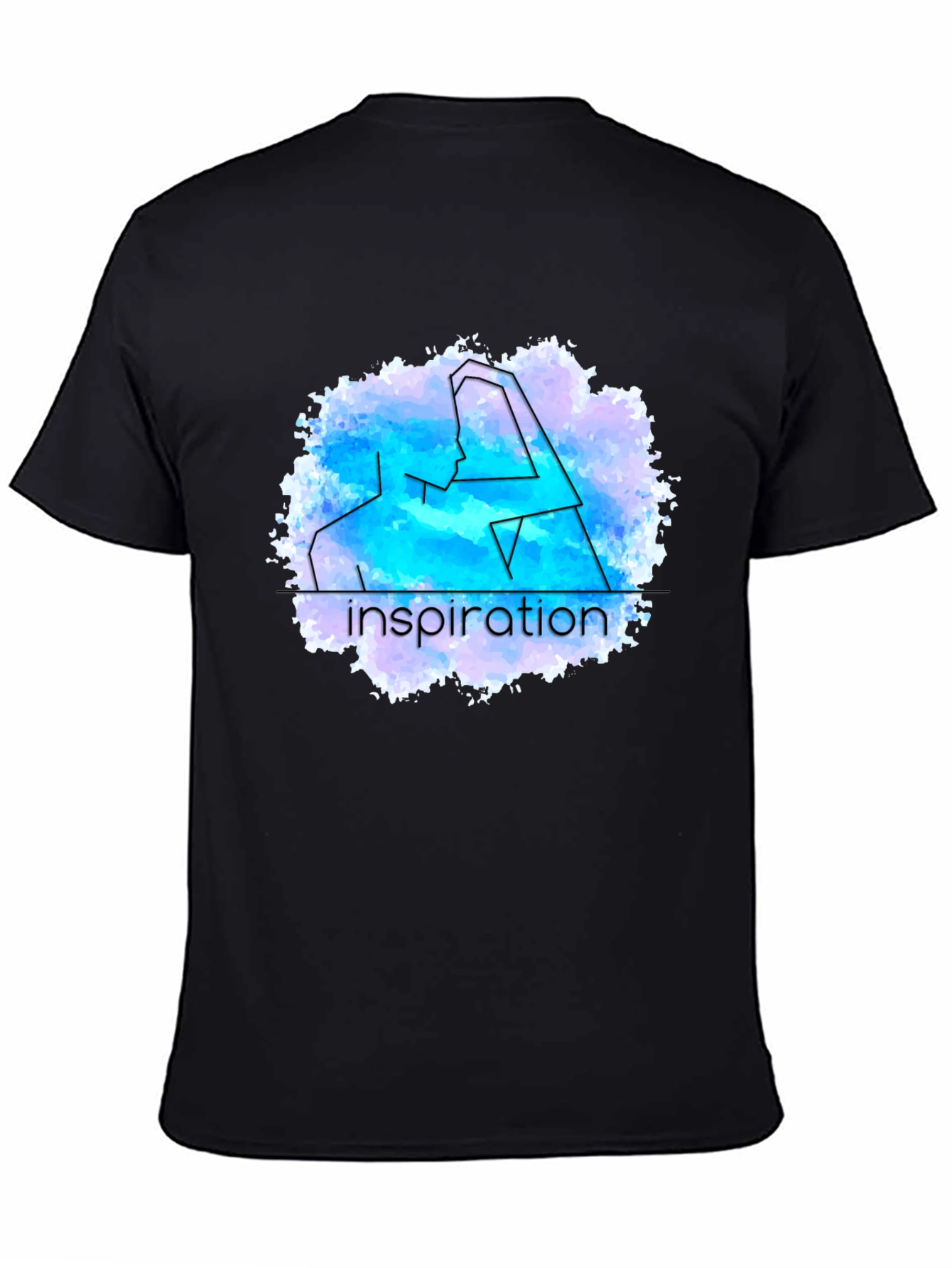 Inspiration Line Art T-Shirt - Modern Graphic Tee