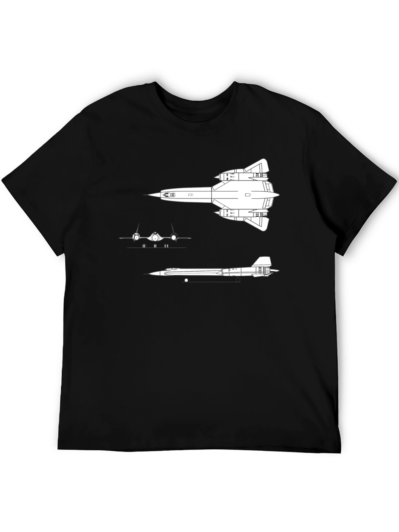 SR-71 Blackbird Blueprint Tee