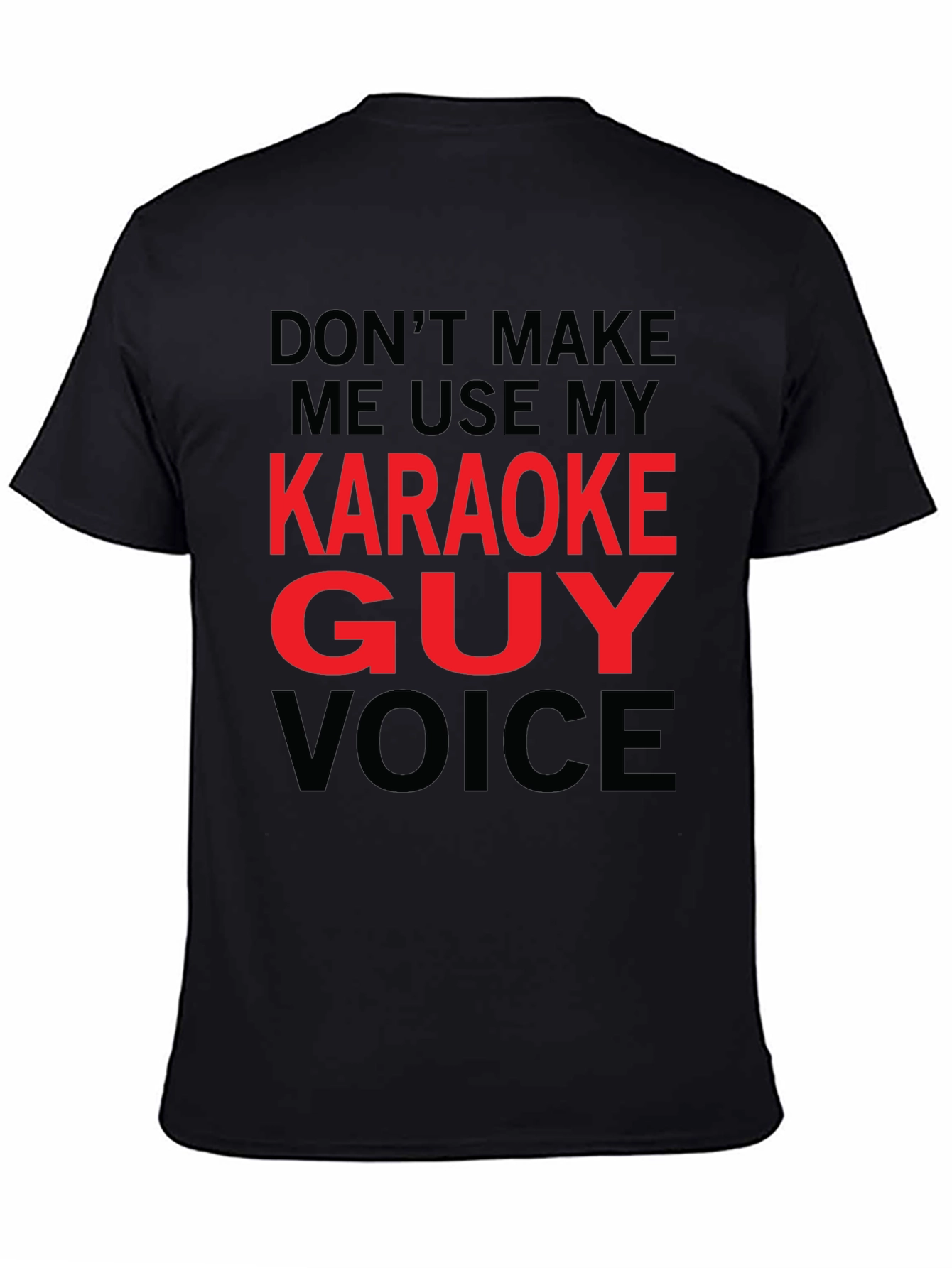 Karaoke Guy Voice Graphic T-Shirt
