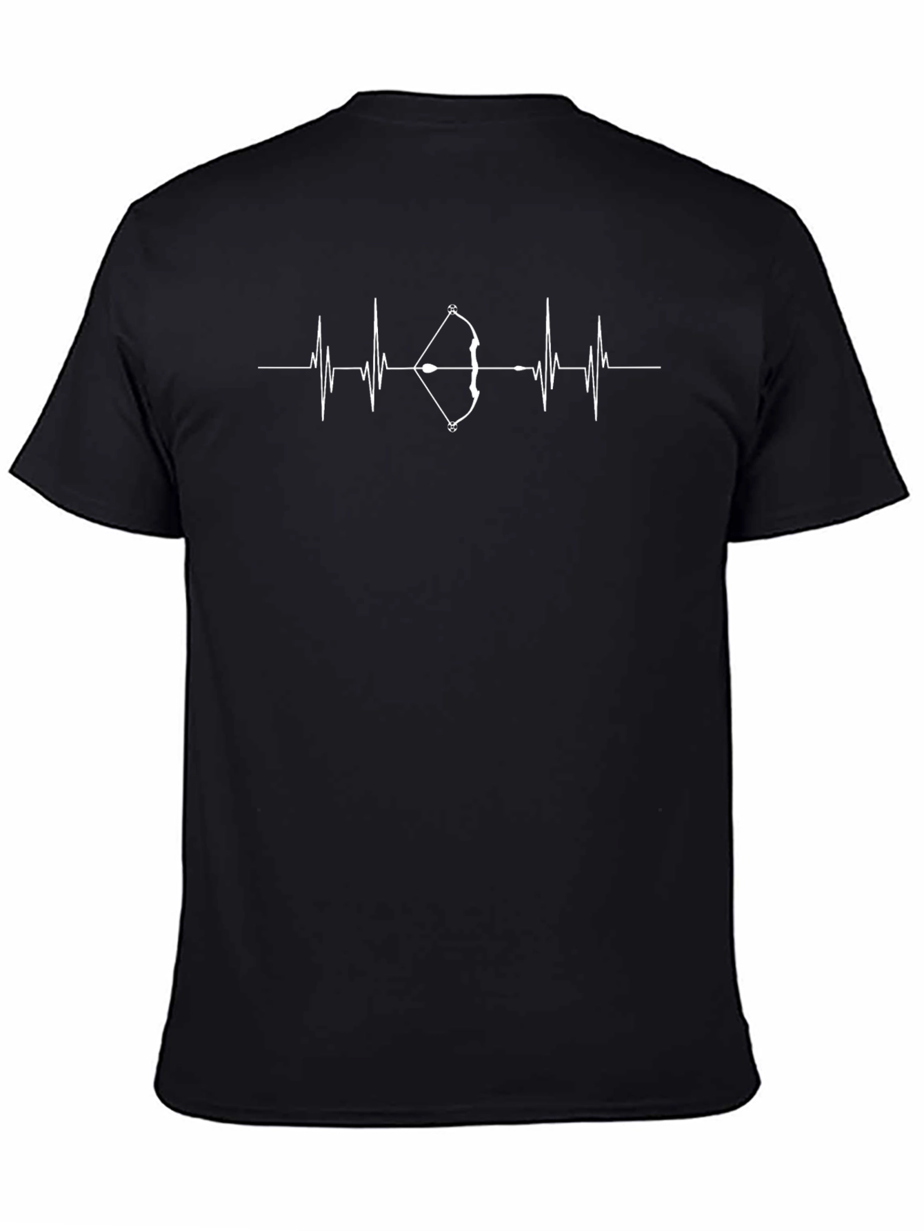 Archer Heartbeat T-Shirt - Black
