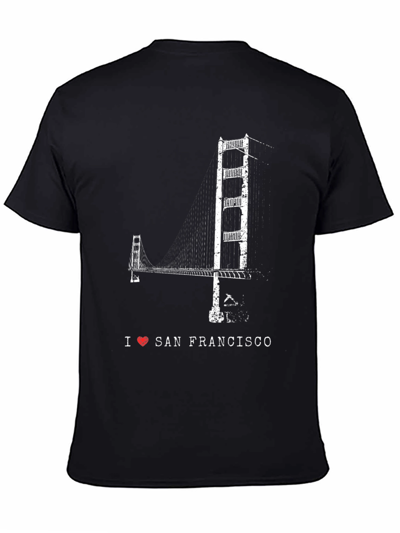 I Heart San Francisco Black Graphic Tee
