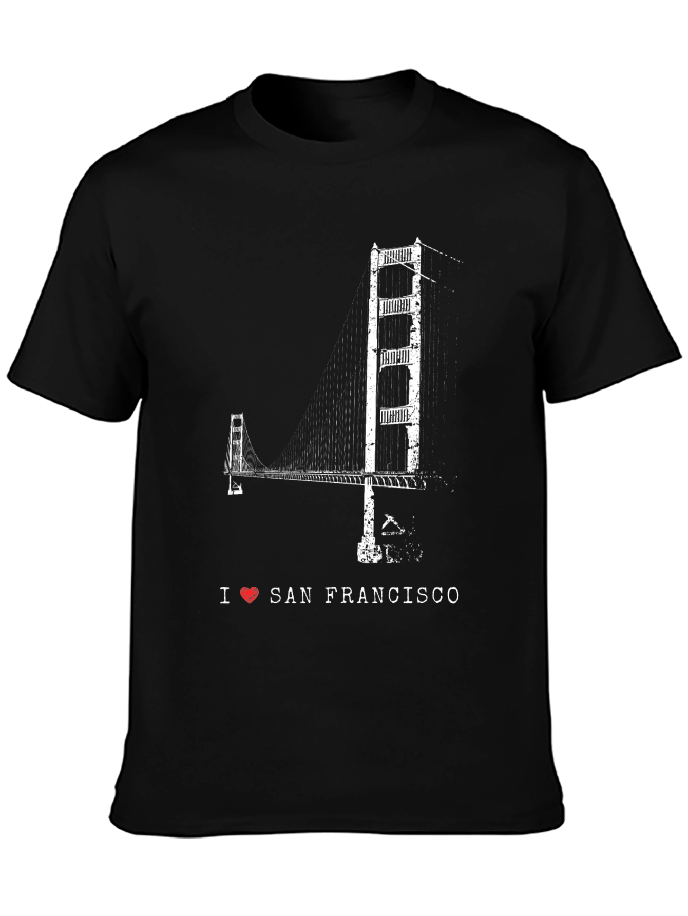 I Heart San Francisco Black Graphic Tee