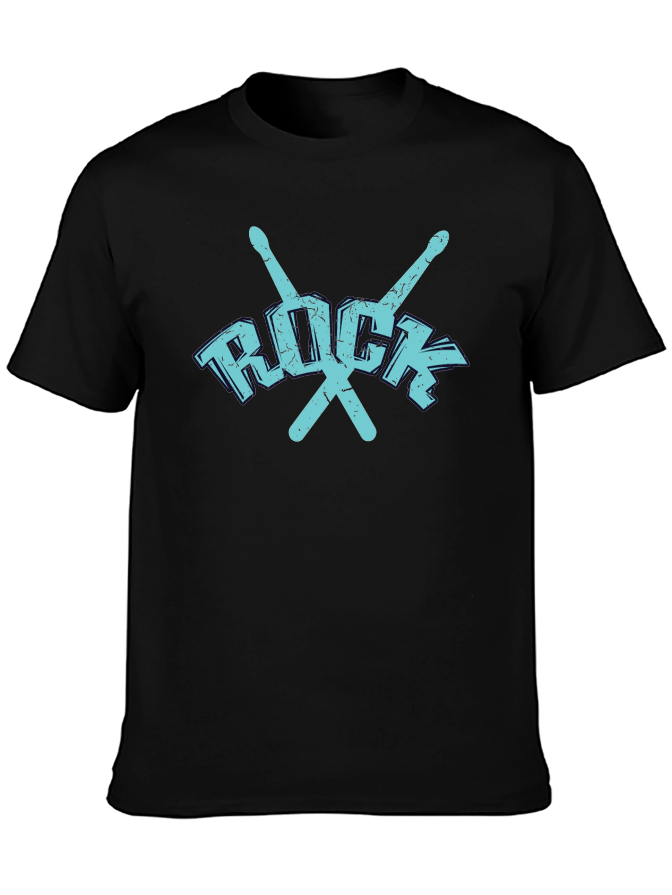 Rock Music T-Shirt - Drumsticks Tee