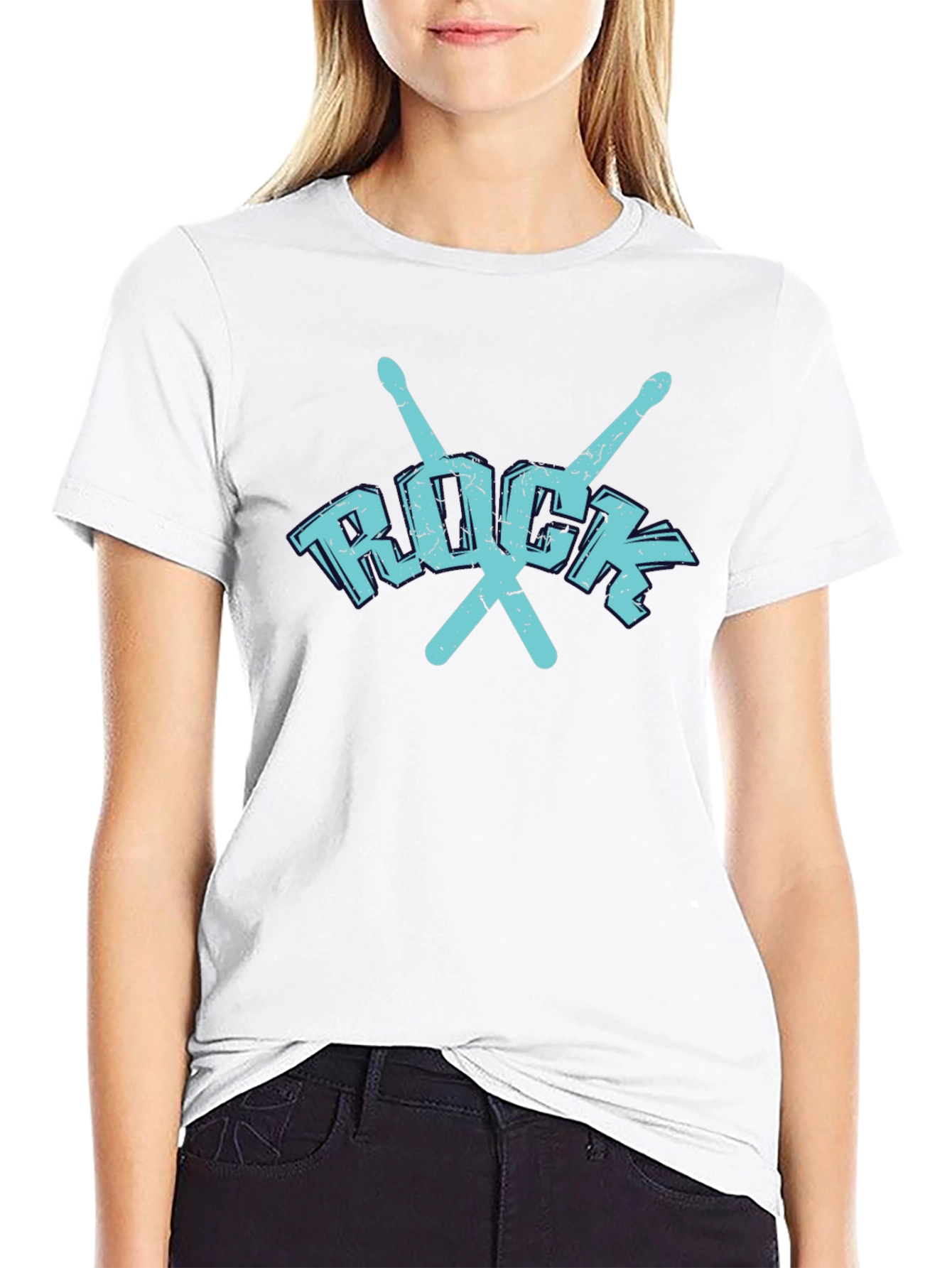 Rock Music T-Shirt - Drumsticks Tee
