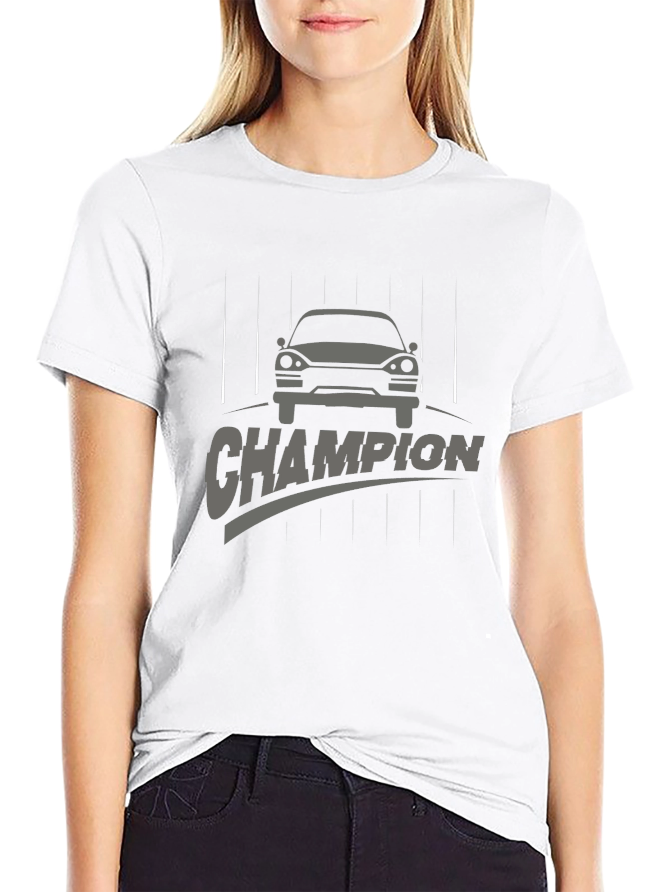 Champion Car Graphic Tee - Automotive Enthusiast