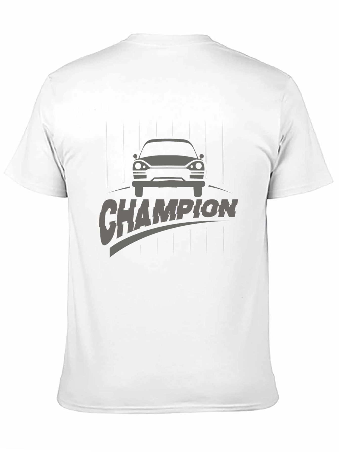 Champion Car Graphic Tee - Automotive Enthusiast