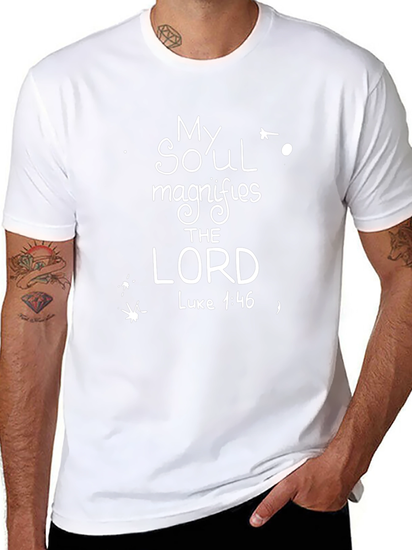 My Soul Magnifies the Lord Christian T-Shirt