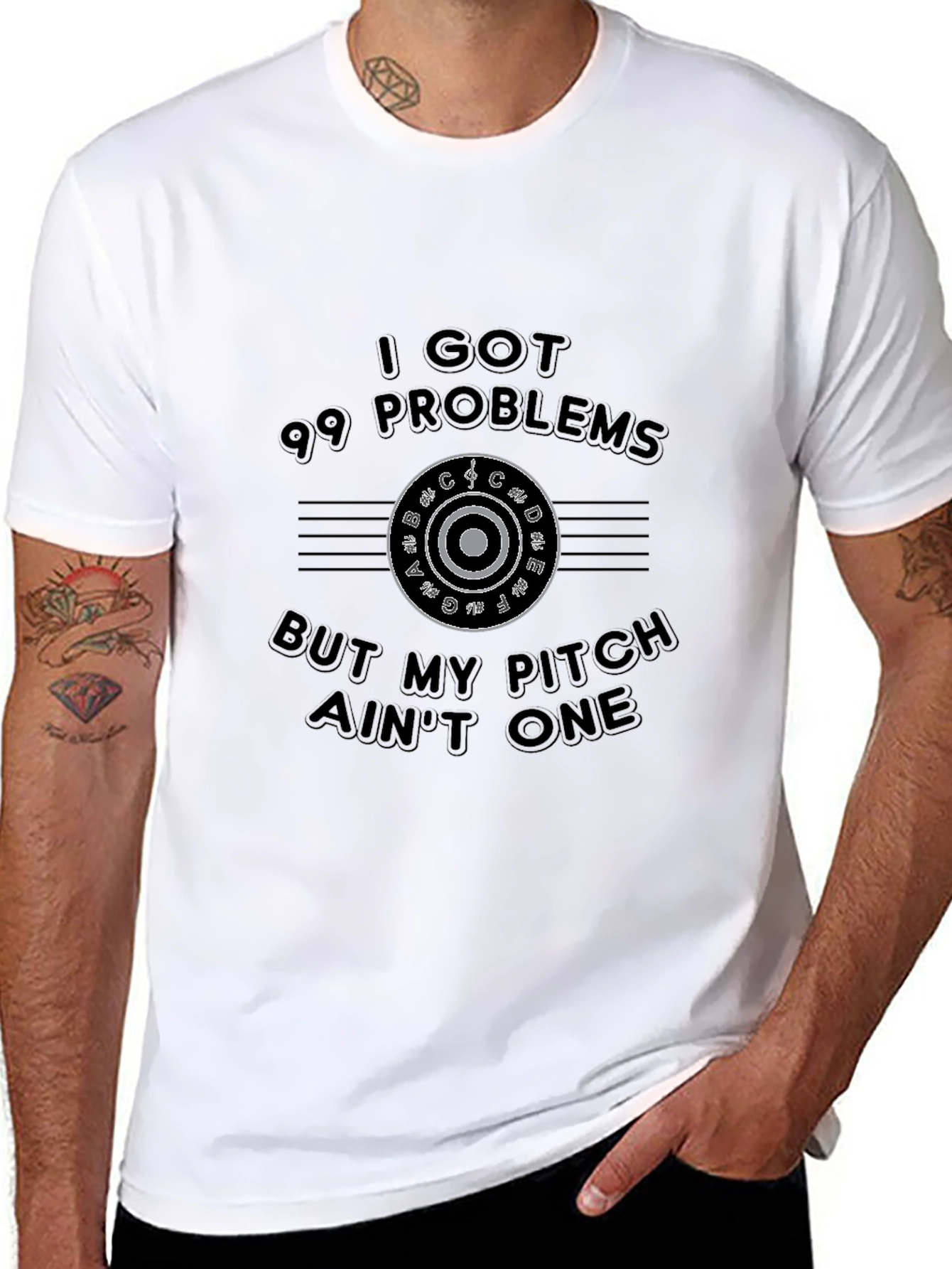 99 Problems But My Pitch Aint One T-Shirt