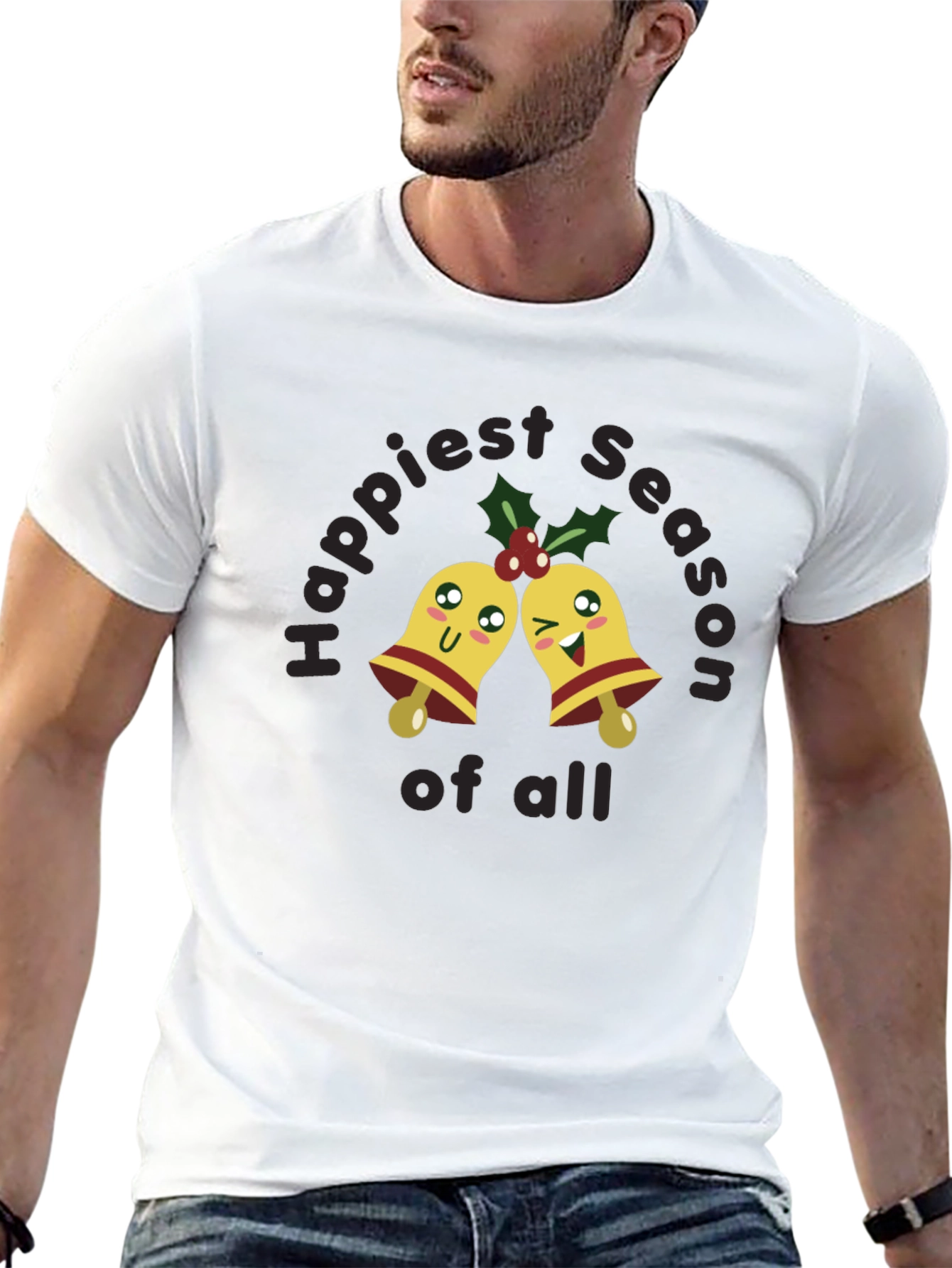 Happiest Season Bells Graphic T-Shirt